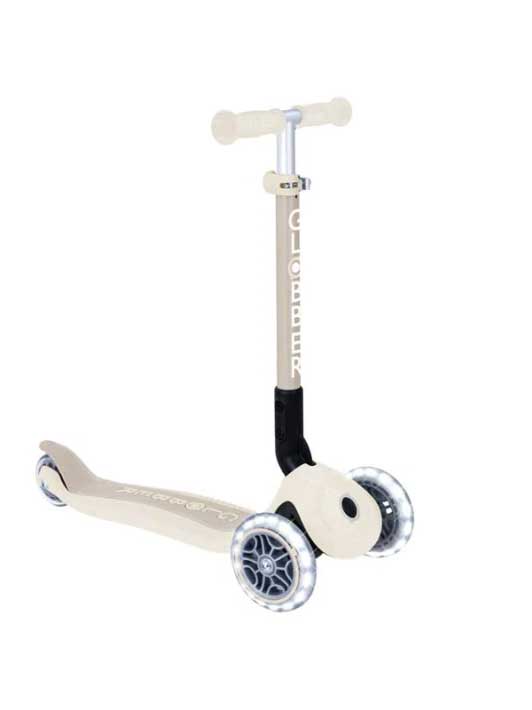 GLOBBER Тротинетка JUNIOR FOLDABLE LIGHTS ECO