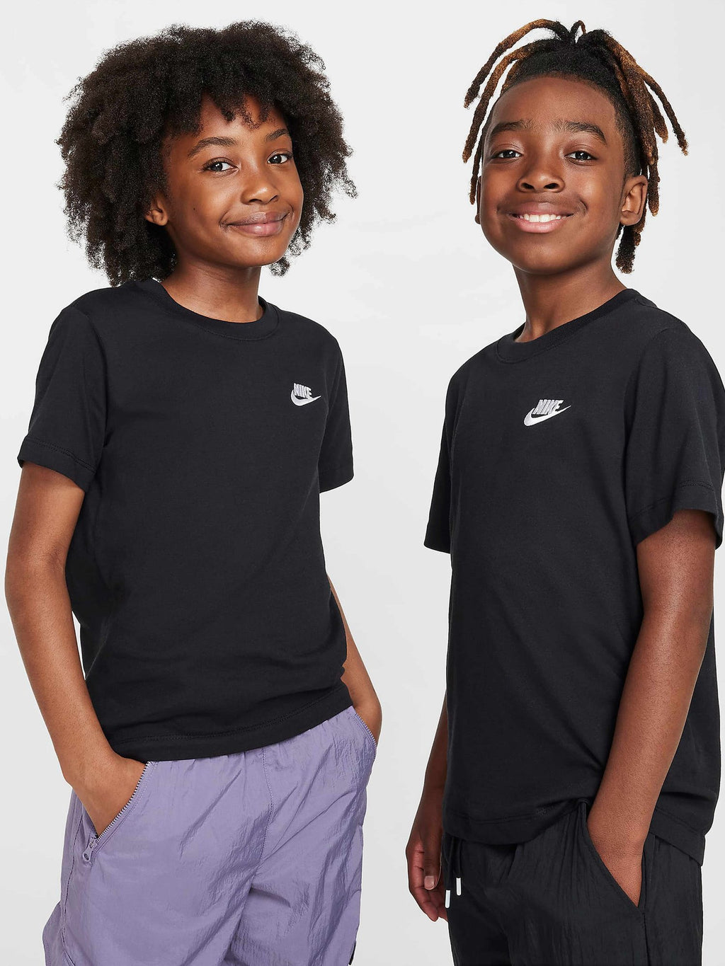 NIKE Тениска K NSW TEE EMB FUTURA LBR