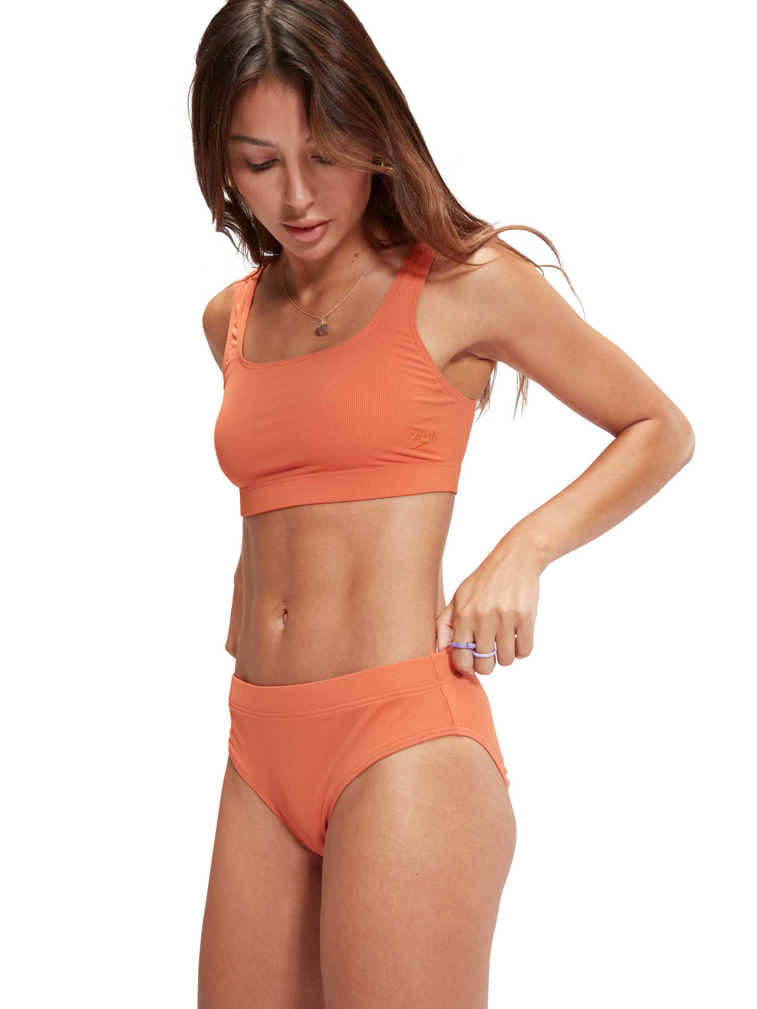 SPEEDO Бански 2 части WOMENS TEXTURED DEEP U-BACK