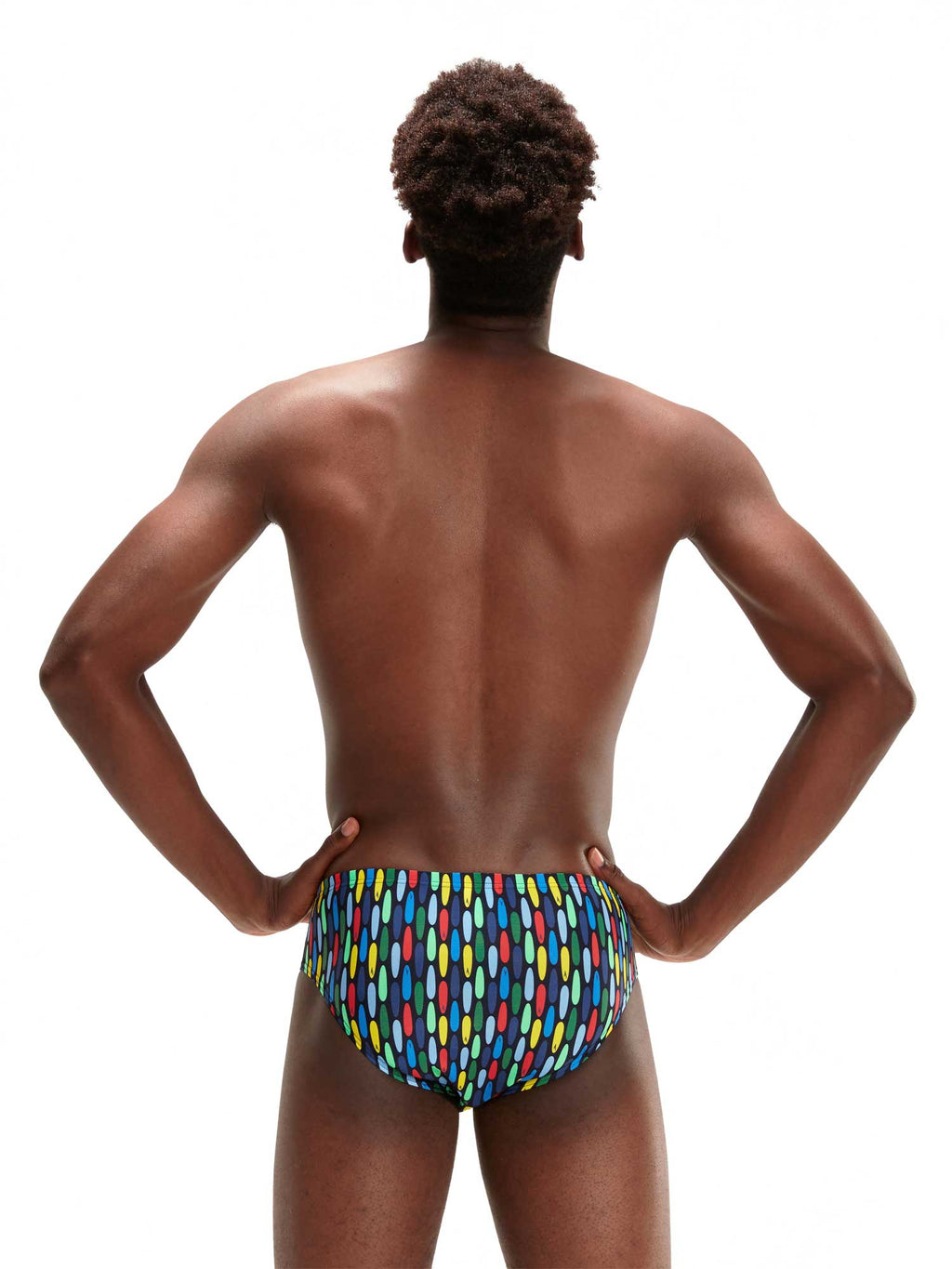 SPEEDO Бански MENS 8CM ALLOVER DIGITAL BRIEF