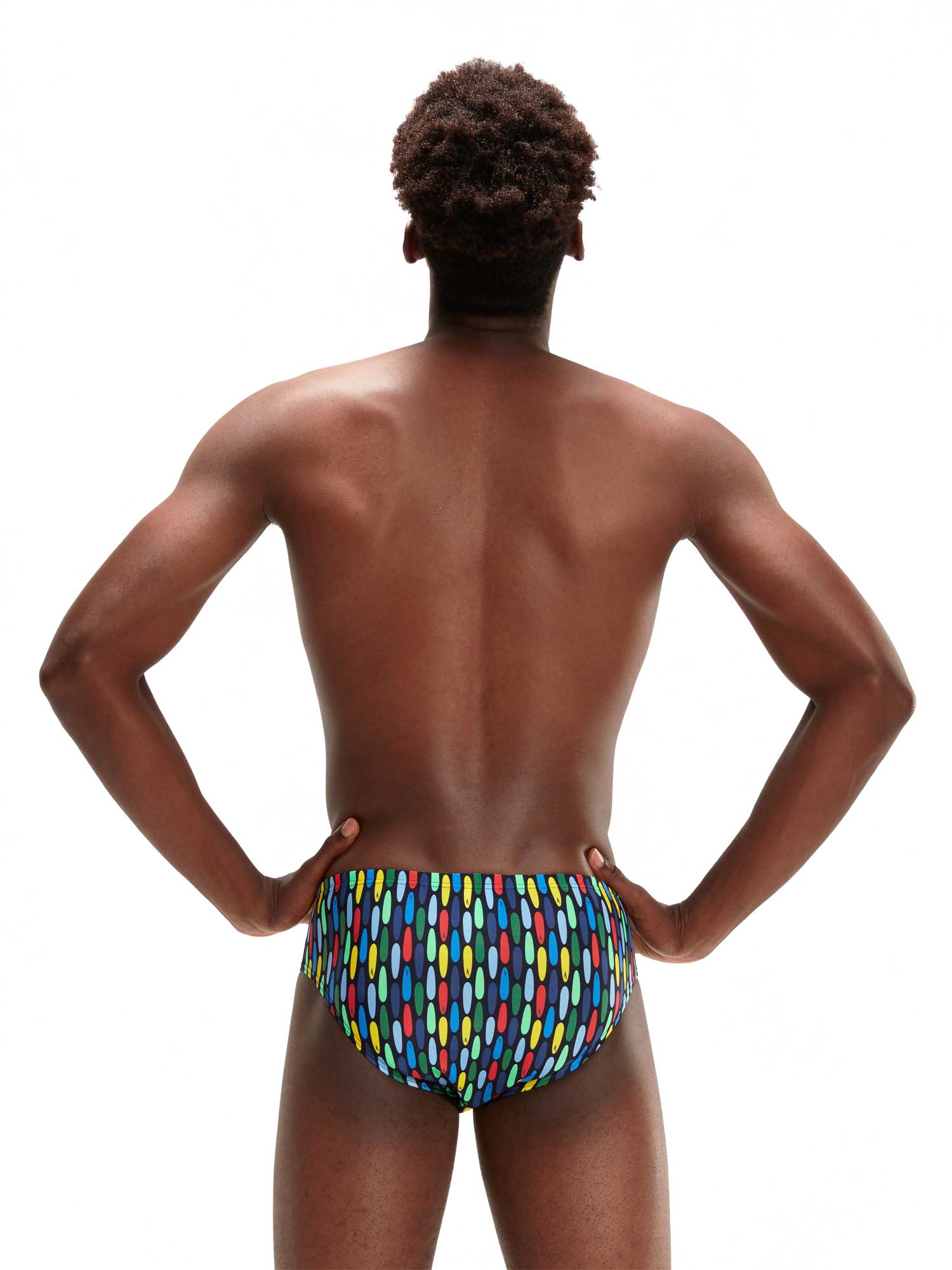 SPEEDO Бански MENS 8CM ALLOVER DIGITAL BRIEF