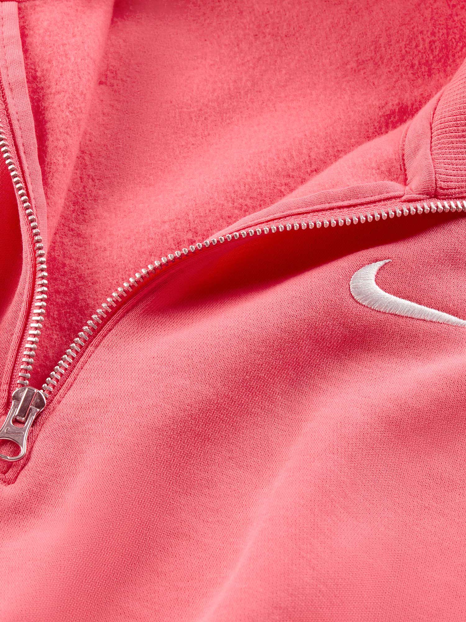 NIKE Блуза W NSW PHNX FLC QZ CROP