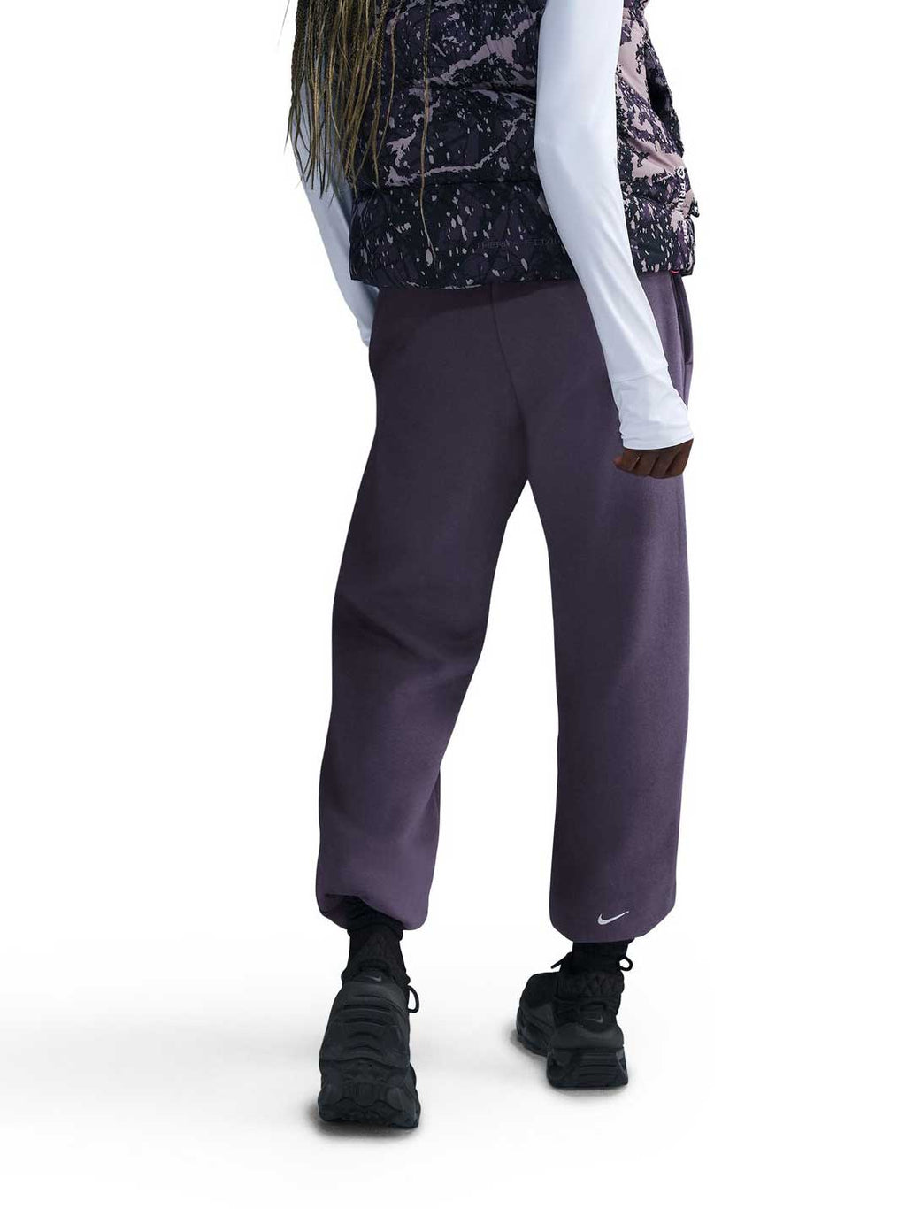NIKE Спортно долнище W NSW FLC PANT GLS