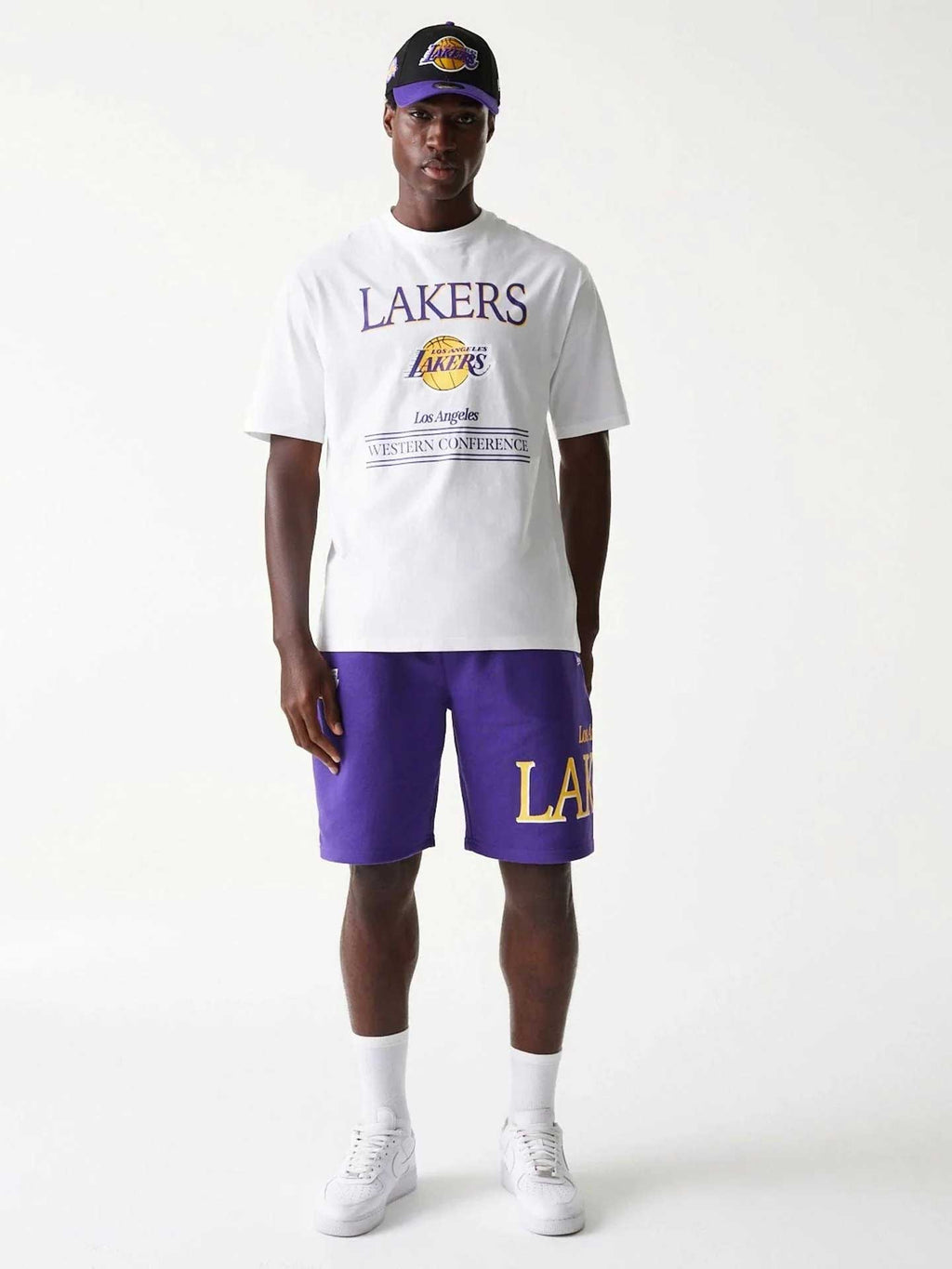 NEW ERA Тениска NBA TEAM GRAPHIC OS TEE LOSLAK