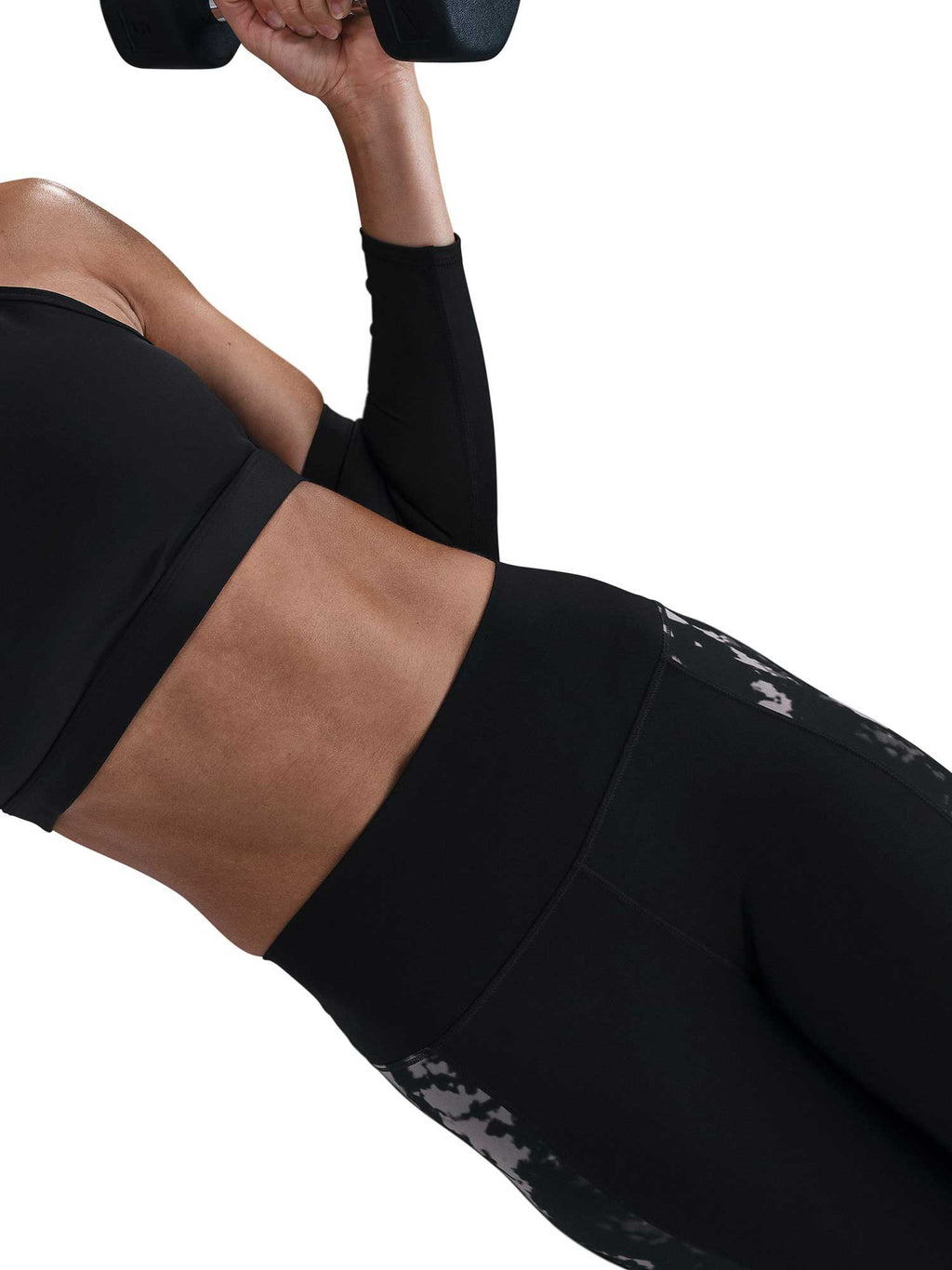 NIKE Клин W NK ONE DF HR 7/8 TIGHT AOP
