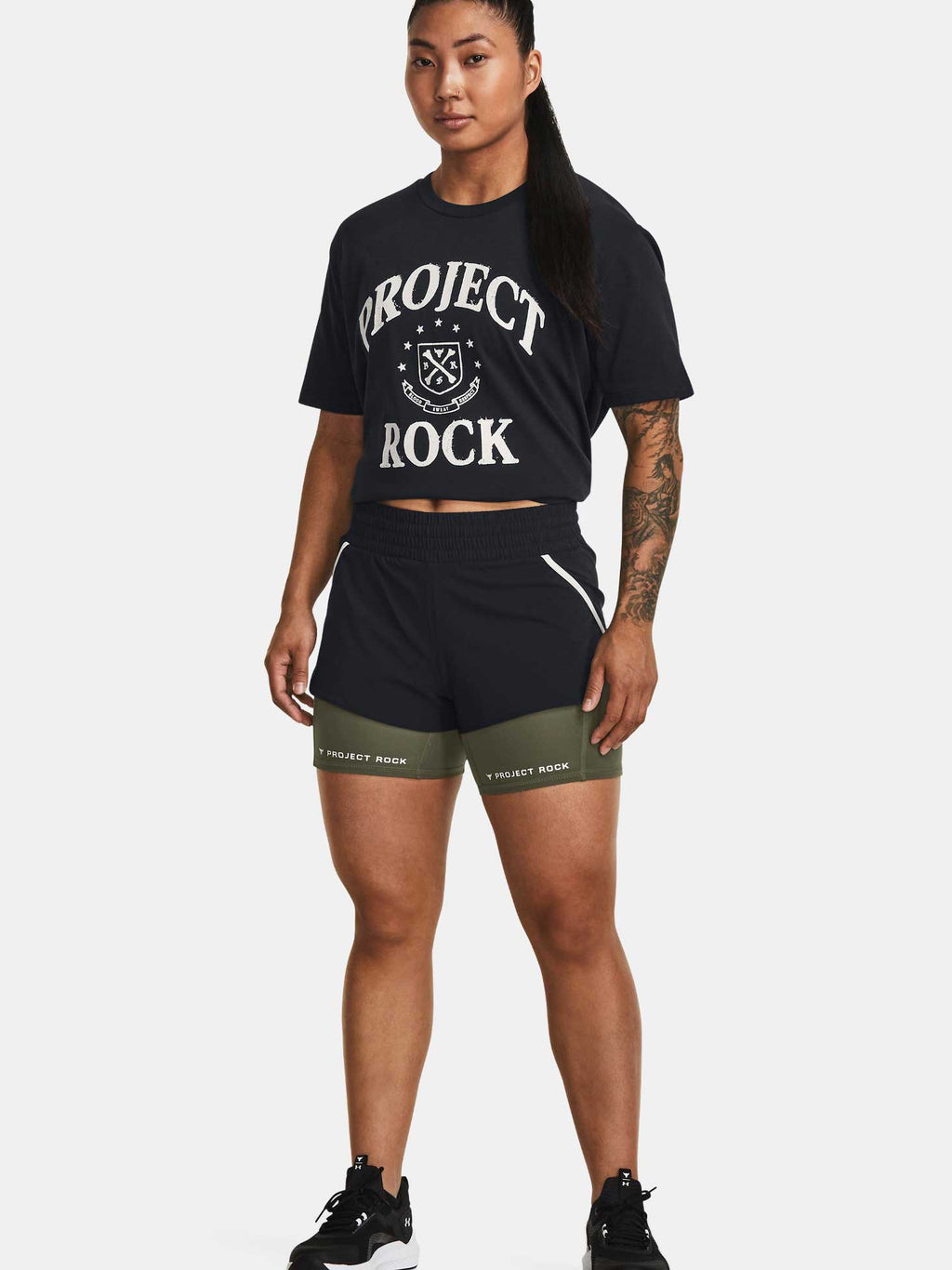 UNDER ARMOUR Къси панталони Pjt Rck Leg Day Flex