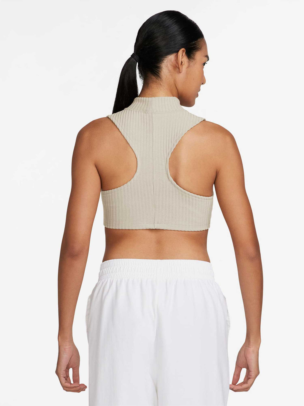 NIKE Потник W NSW NK CHLL KNT RIB CRP TNK