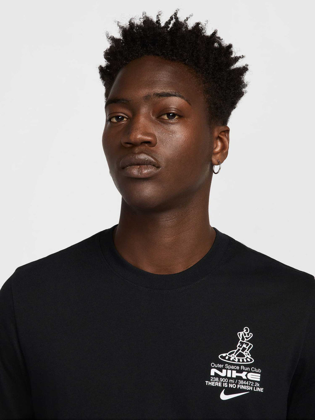 NIKE Тениска M NK TEE RUN IYKYK