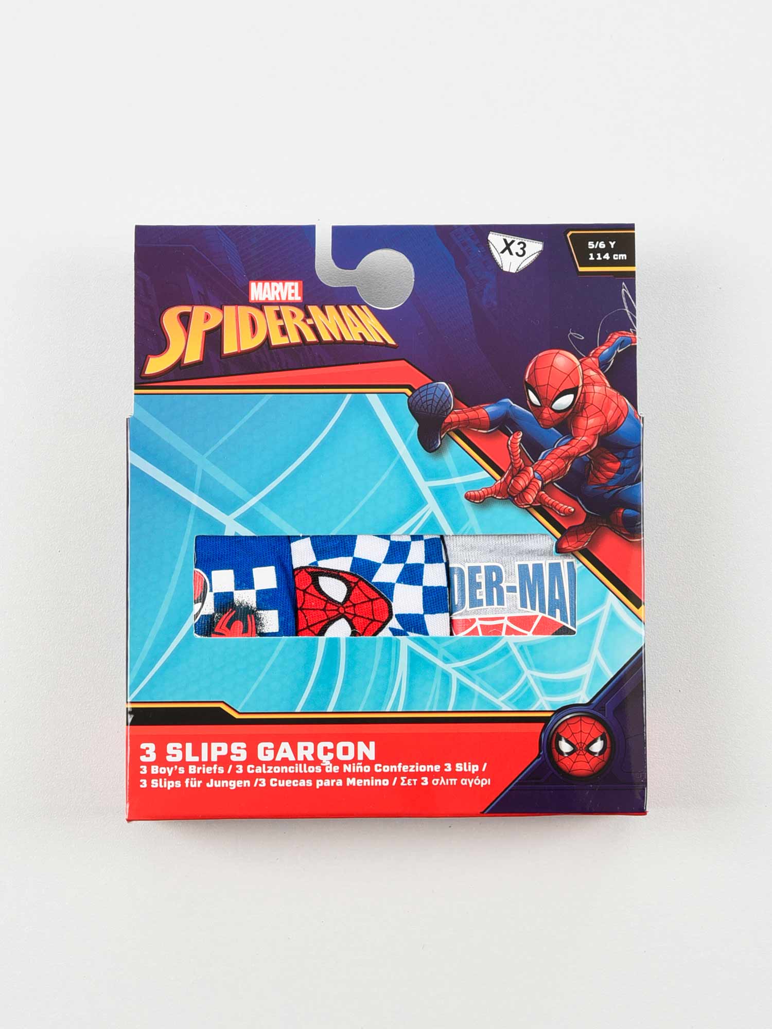 KIDS MOVIE HEROES Бельо - комплект 3 части Spiderman