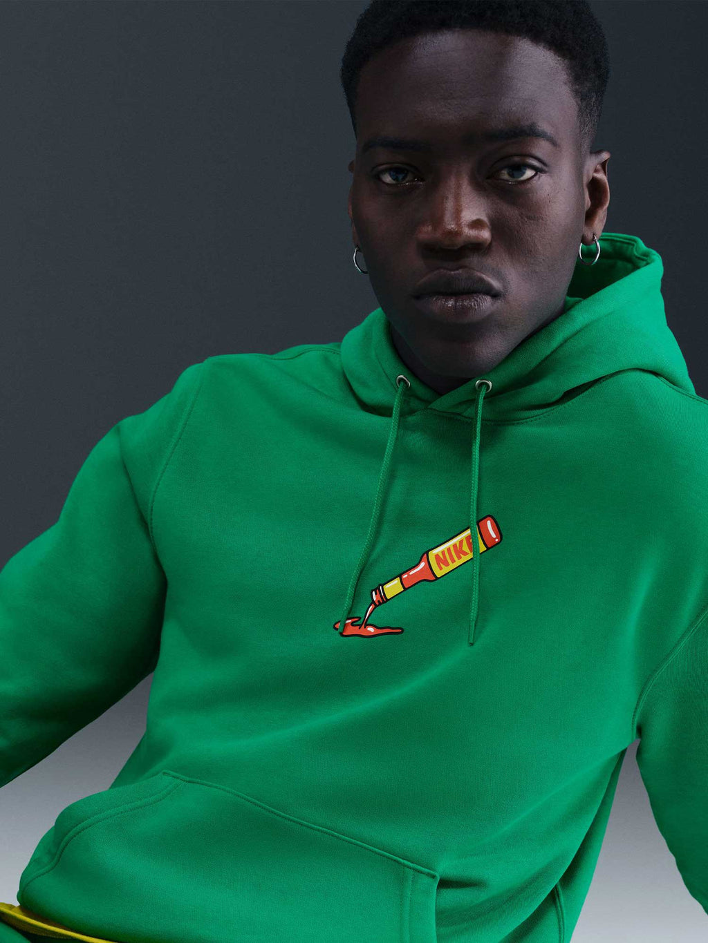 NIKE Суитшърт U NSW HDY CLUB PO BB OC 2
