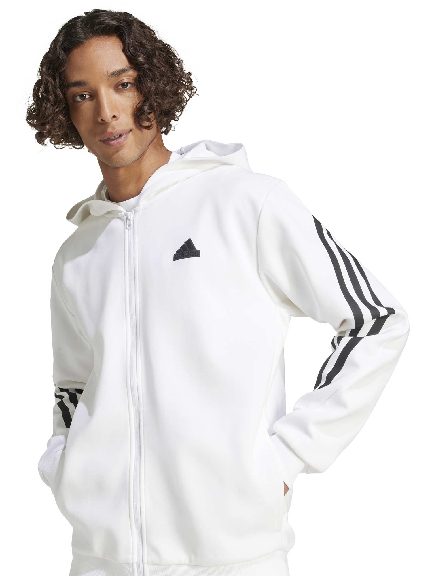 ADIDAS SPORTSWEAR Суитшърт Future Icons 3-Stripes Full Zip Hoodie