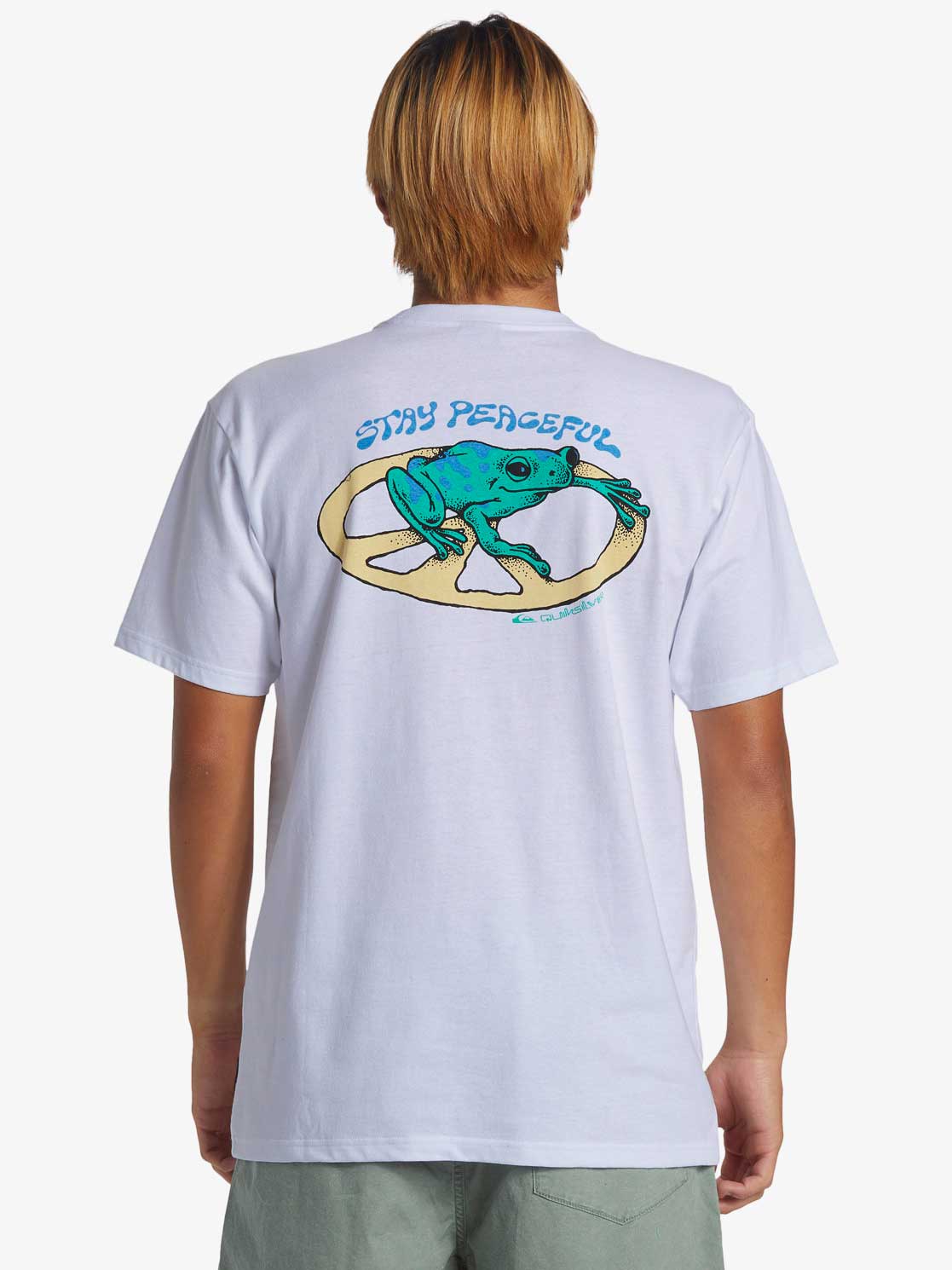 QUIKSILVER Тениска STAY PEACEFUL MOE