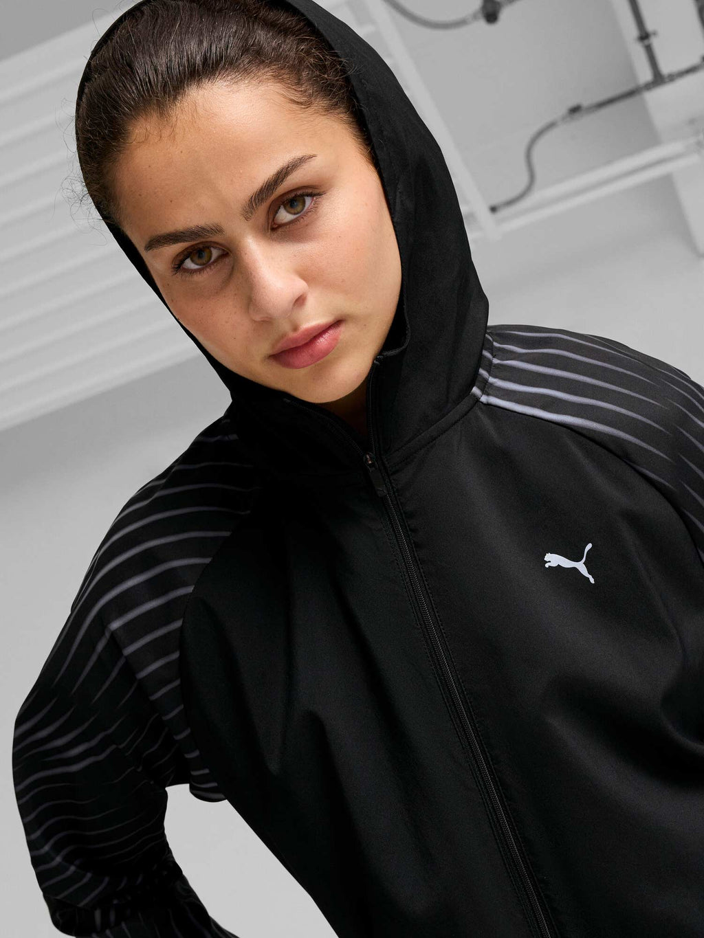 PUMA Яке RUN FAVORITE AOP WOVEN JACKET W
