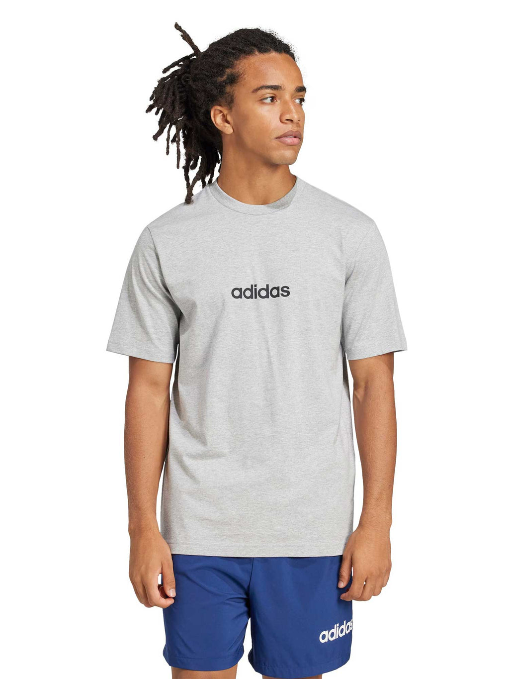 ADIDAS SPORTSWEAR Тениска Essentials Linear Single Jersey Tee