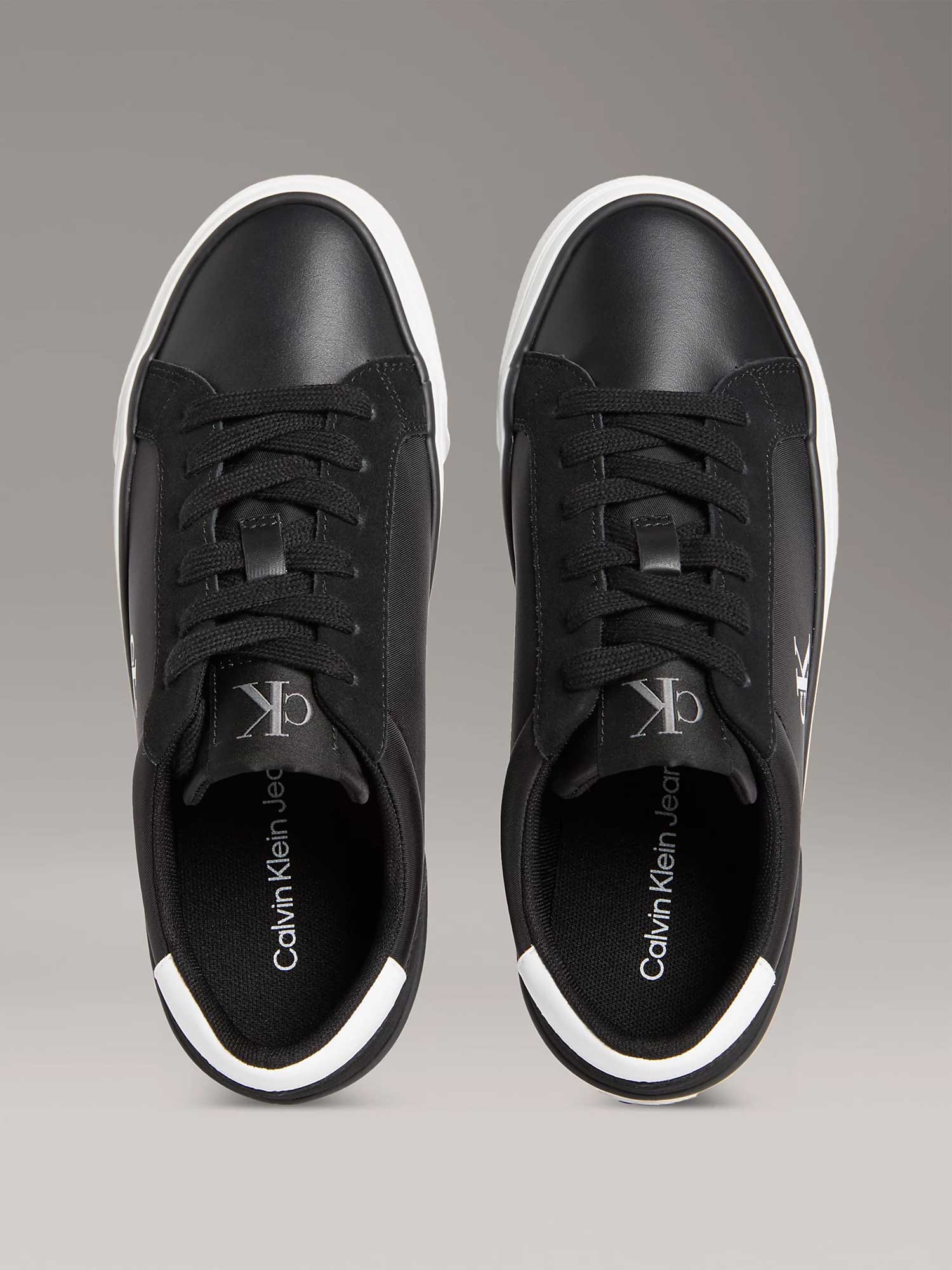 Calvin Klein Jeans Обувки VULC FLATFORM MG NYLON MIX