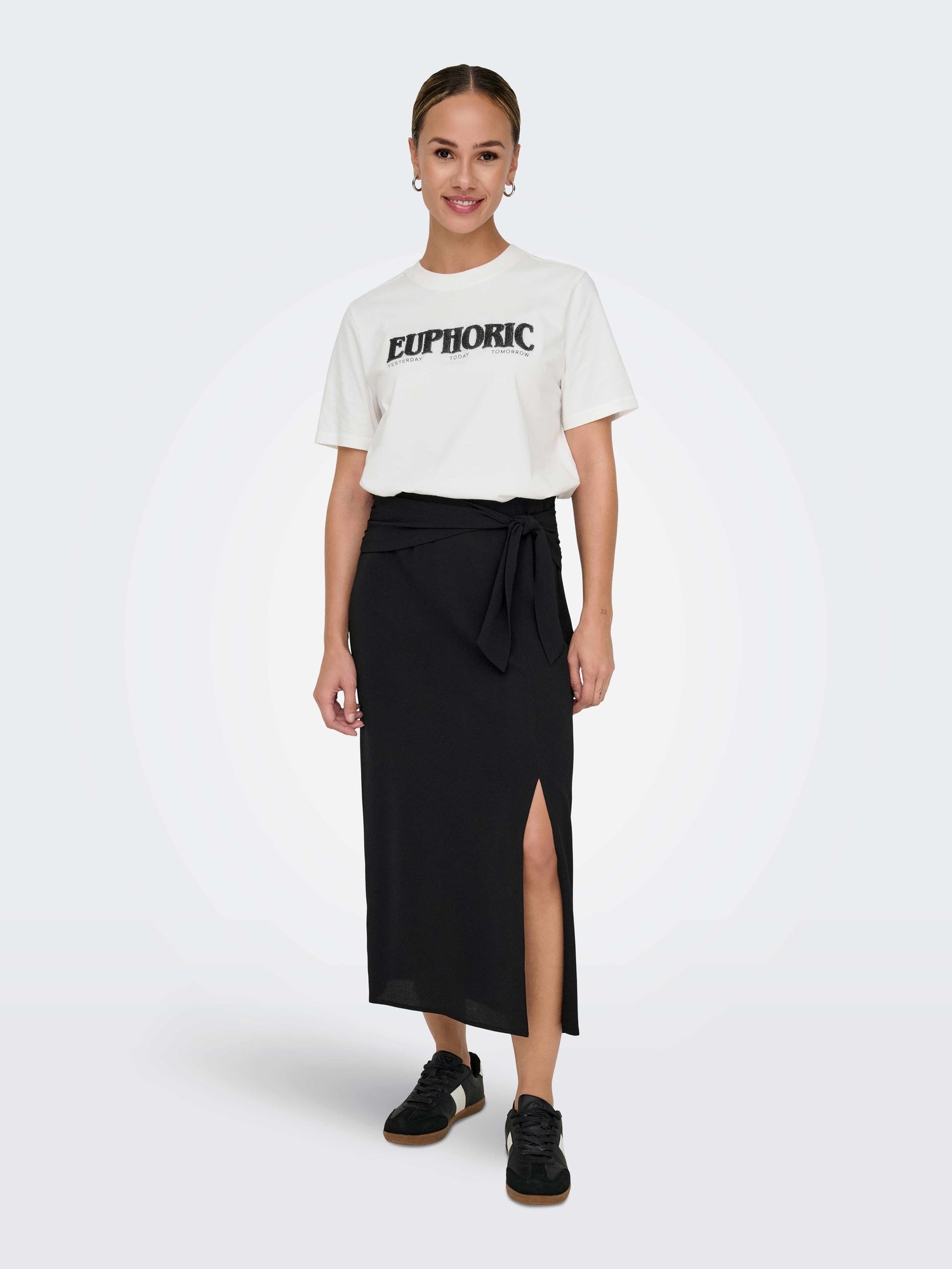ONLY Тениска ONLTENNA S/S TOOTBRUSH TOP BOX JRS