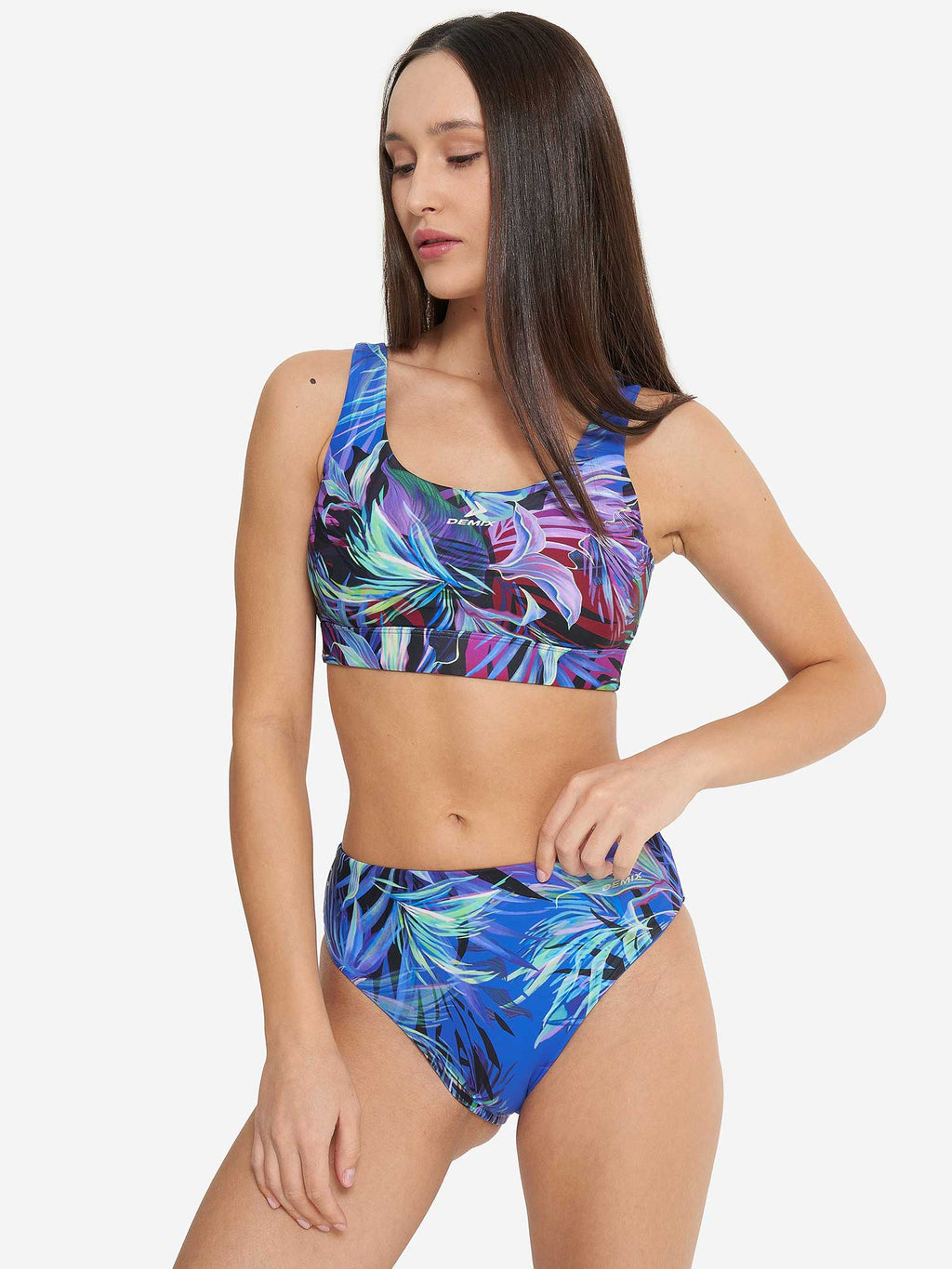 DEMIX Бански горнище W D Swim Reversible Swimming Top