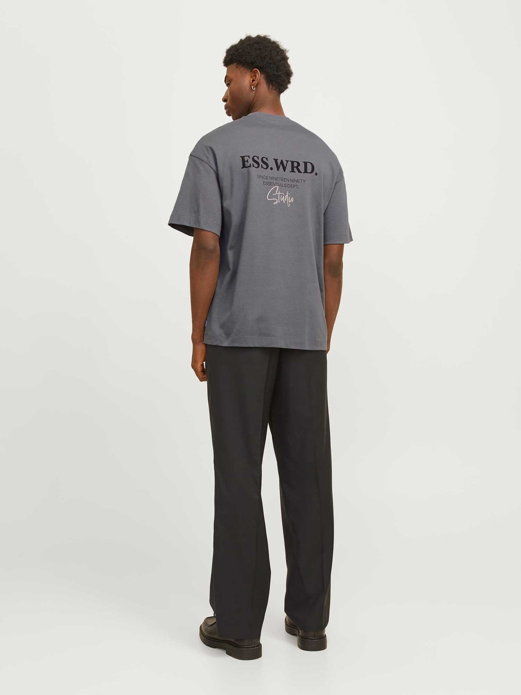 JACK & JONES Тениска JJEURBAN EDGE STUDIO TEE SS O-NECK NOOS