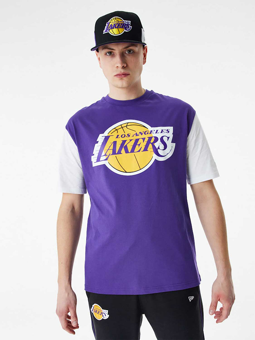 NEW ERA Тениска NBA COLOR INSERT OS TEE LOSLAK