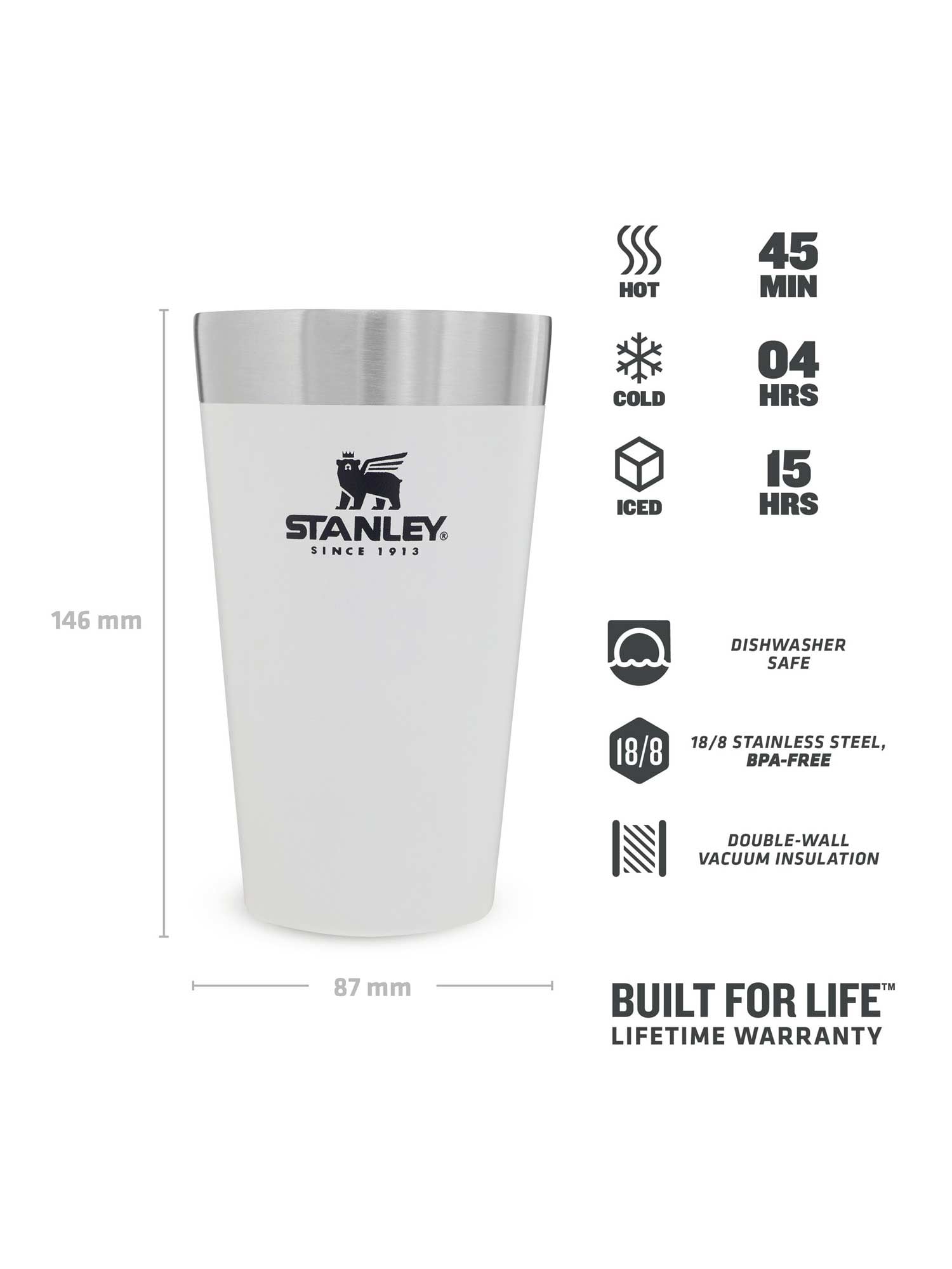 STANLEY Термо чаша за бира The Stacking 0.47L