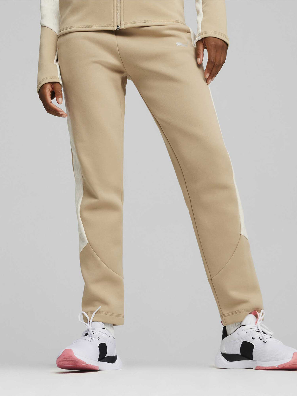 PUMA Спортно долнище EVOSTRIPE High-Waist Pants