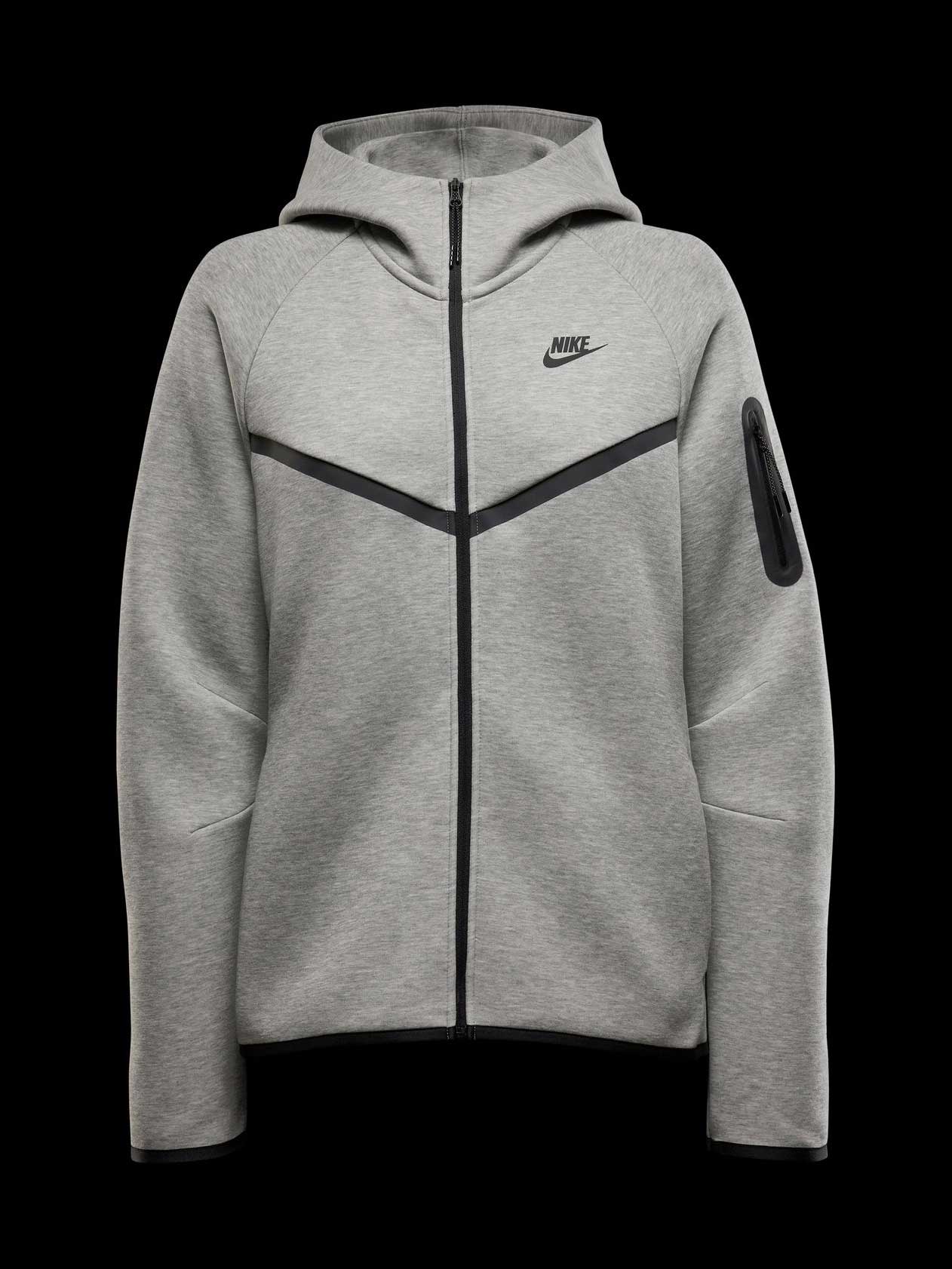 NIKE Суитшърт W NSW TCH FLC WR FZ HDY 2