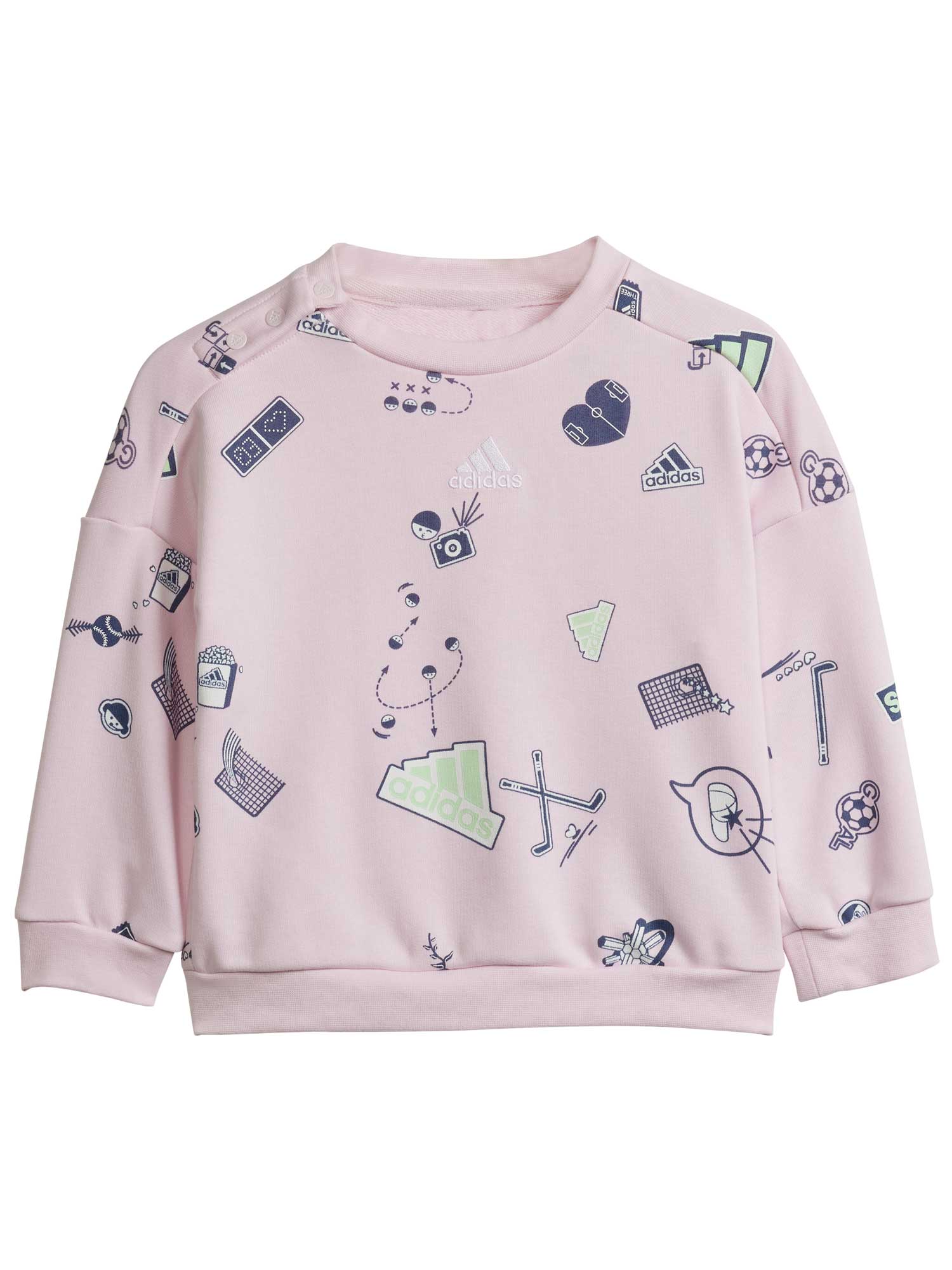 ADIDAS SPORTSWEAR Спортен екип Brand Love Jogger and Pants Set