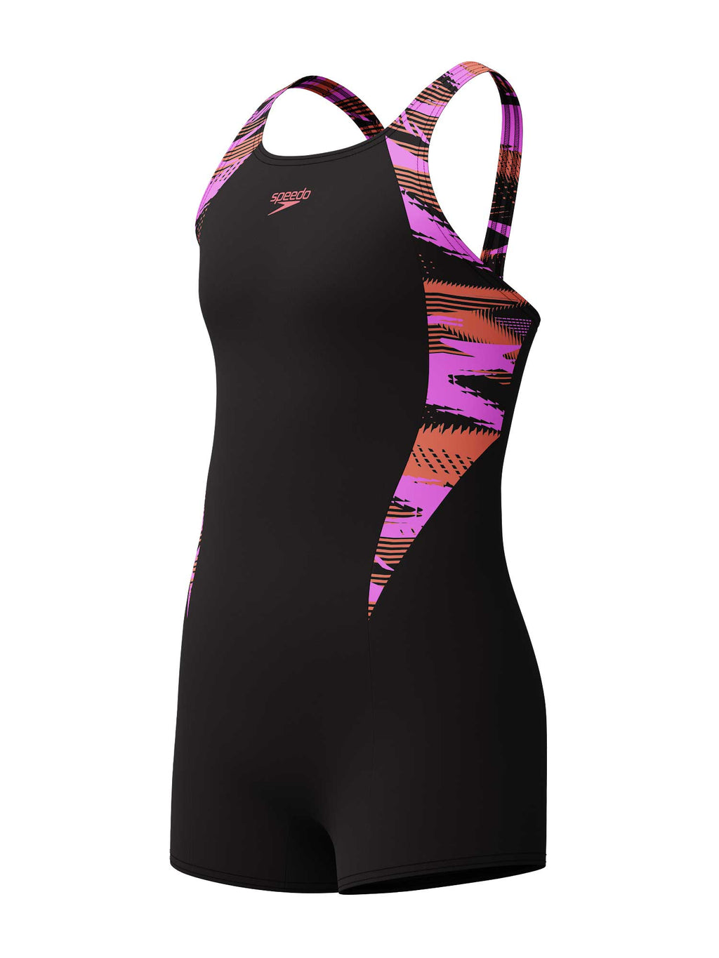 SPEEDO Цял бански GIRLS HYPERBOOM SPLICE LEGSUIT