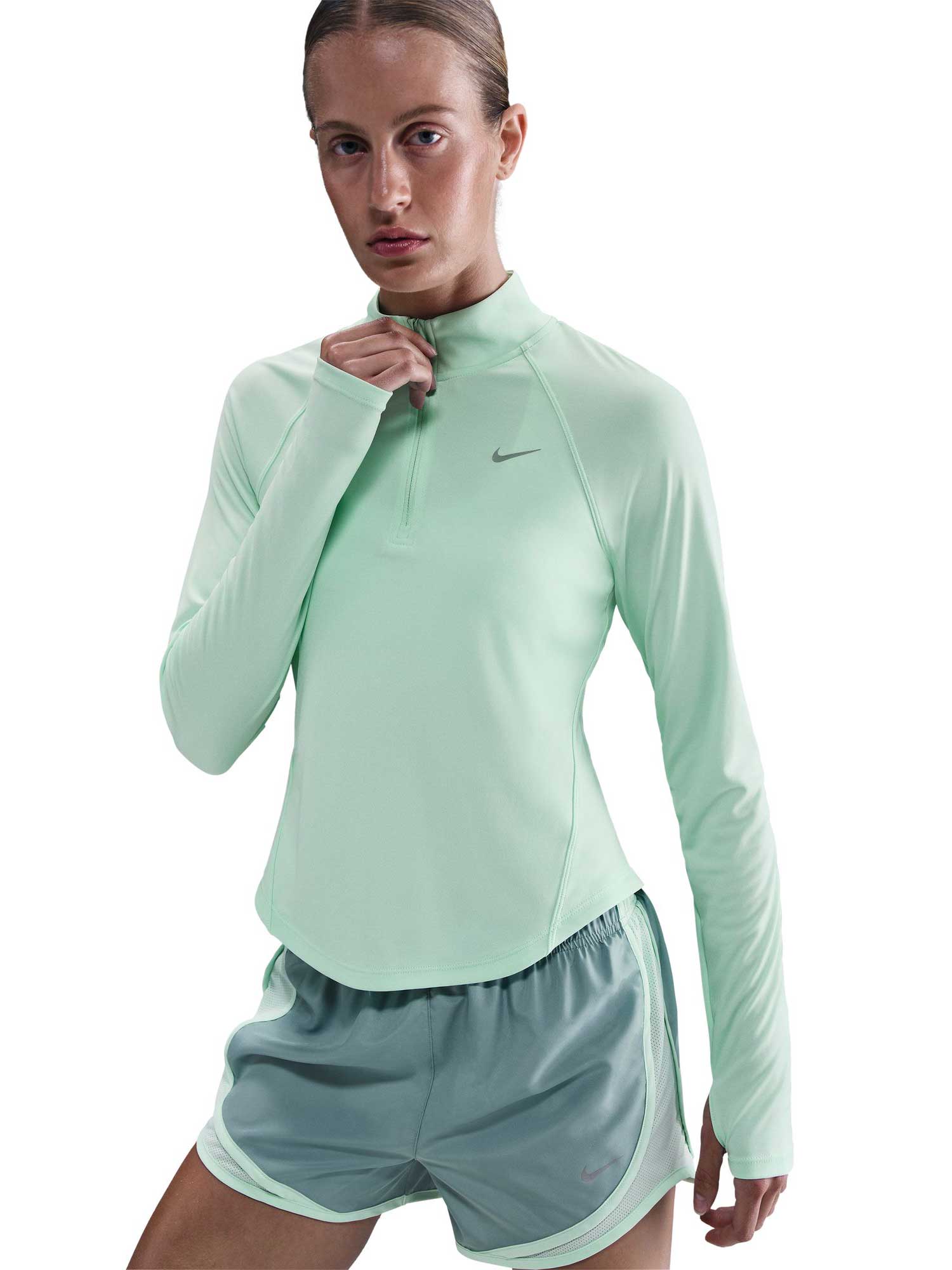 NIKE Блуза W NK TEMPO SWSH HBR DF HZ TOP