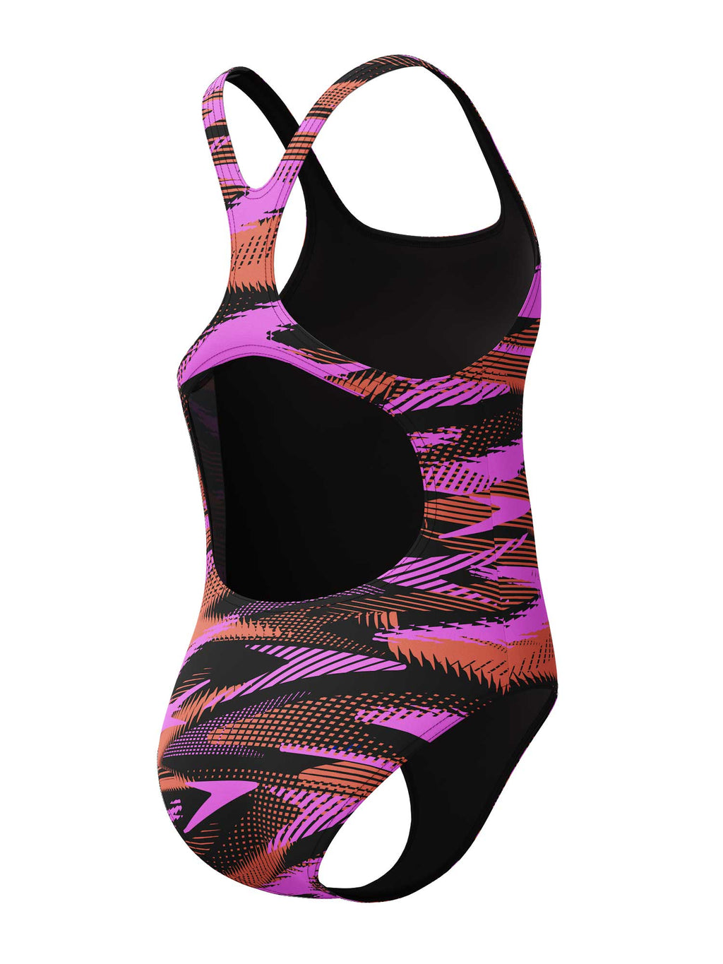 SPEEDO Цял бански GIRLS HYPERBOOM ALLOVER MEDALIST