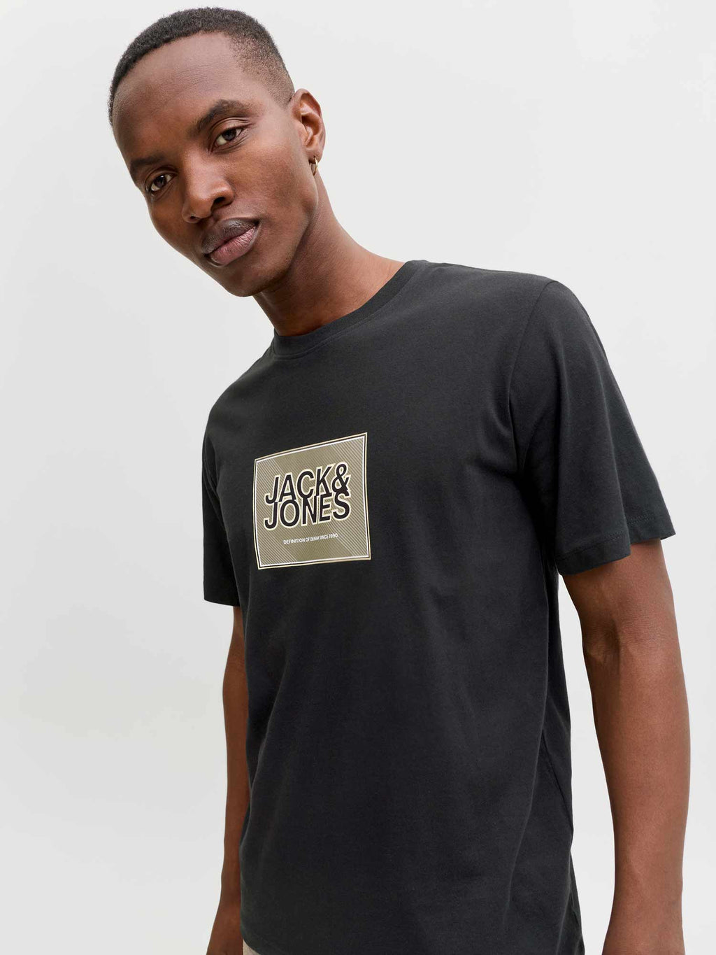 JACK & JONES Тениска JJRAIN TEE SS CREW NECK
