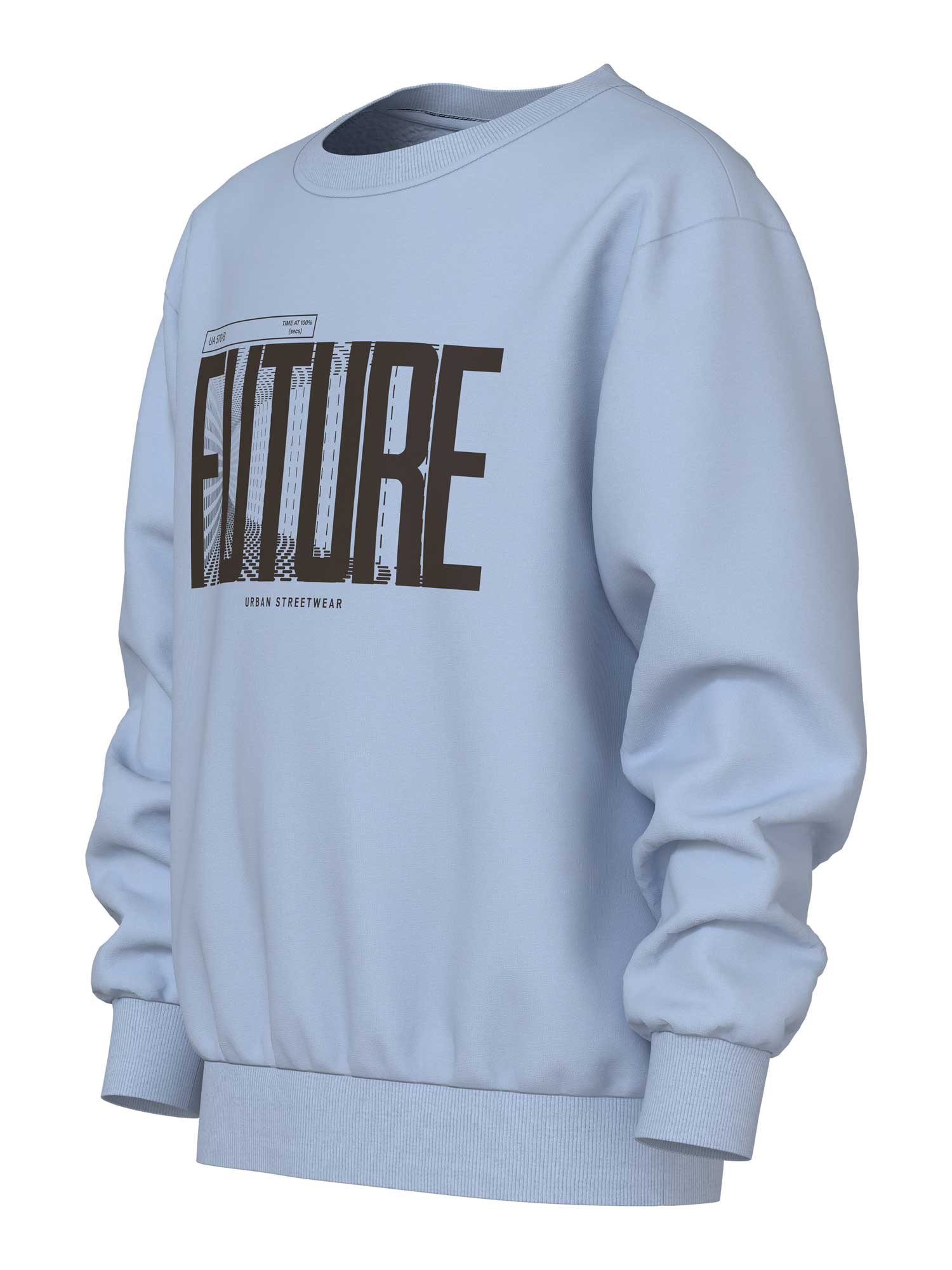 NAME IT Блуза NKMVILDAR LS NREG SWEAT BRU