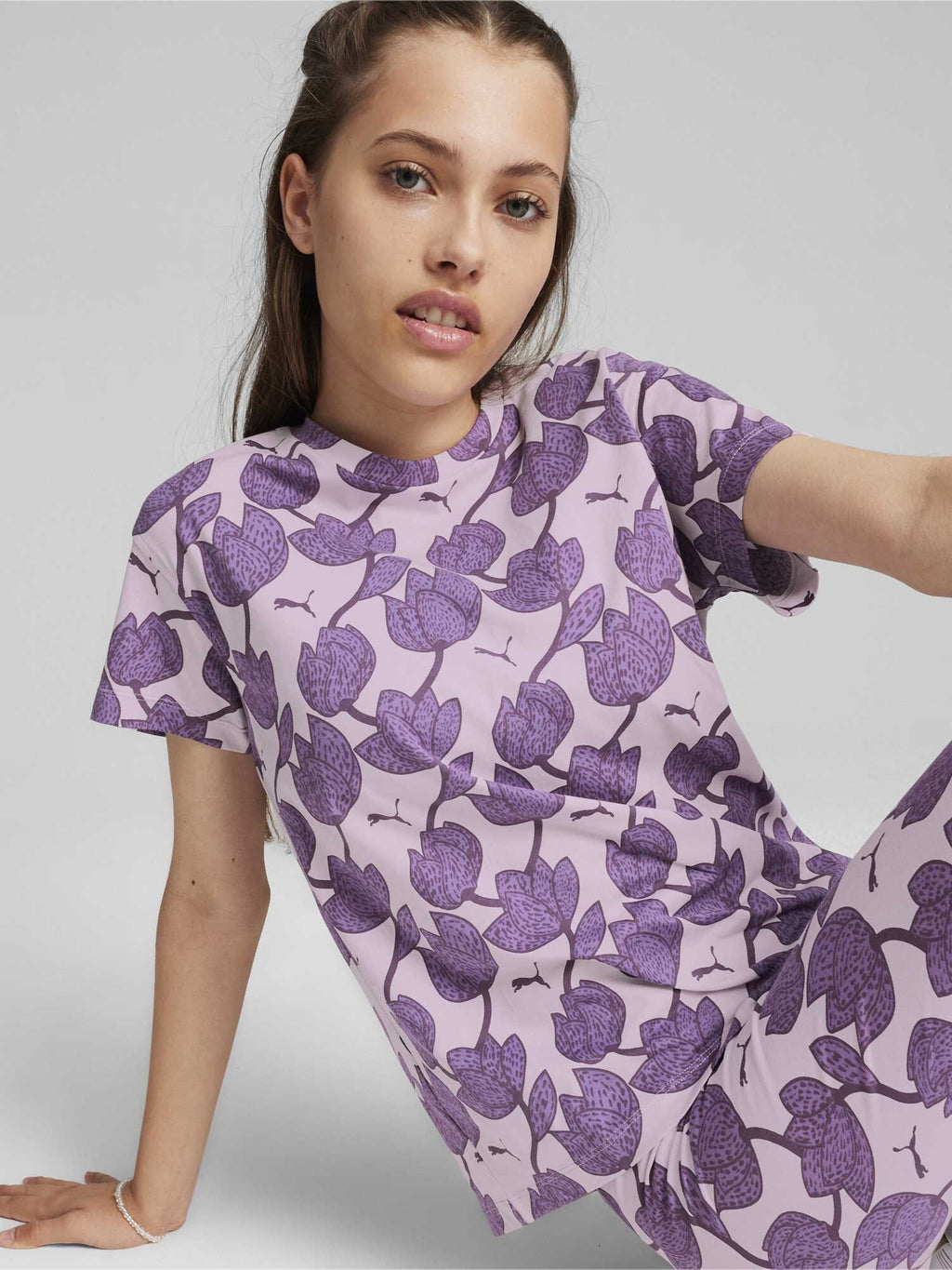 PUMA Тениска ESS+ BLOSSOM AOP G