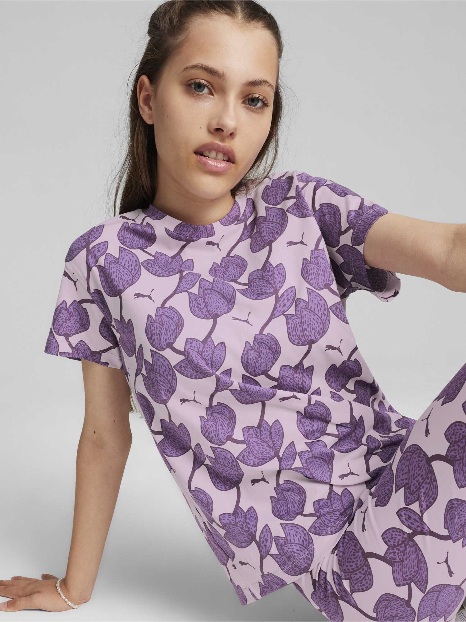 PUMA Тениска ESS+ BLOSSOM AOP G
