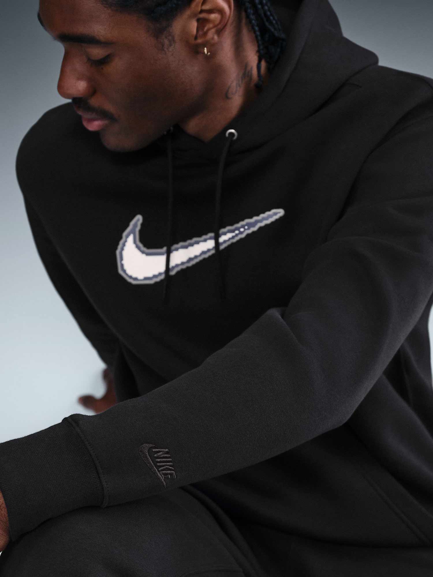 NIKE Суитшърт M NK CLUB BB HDY NEO VARSITY