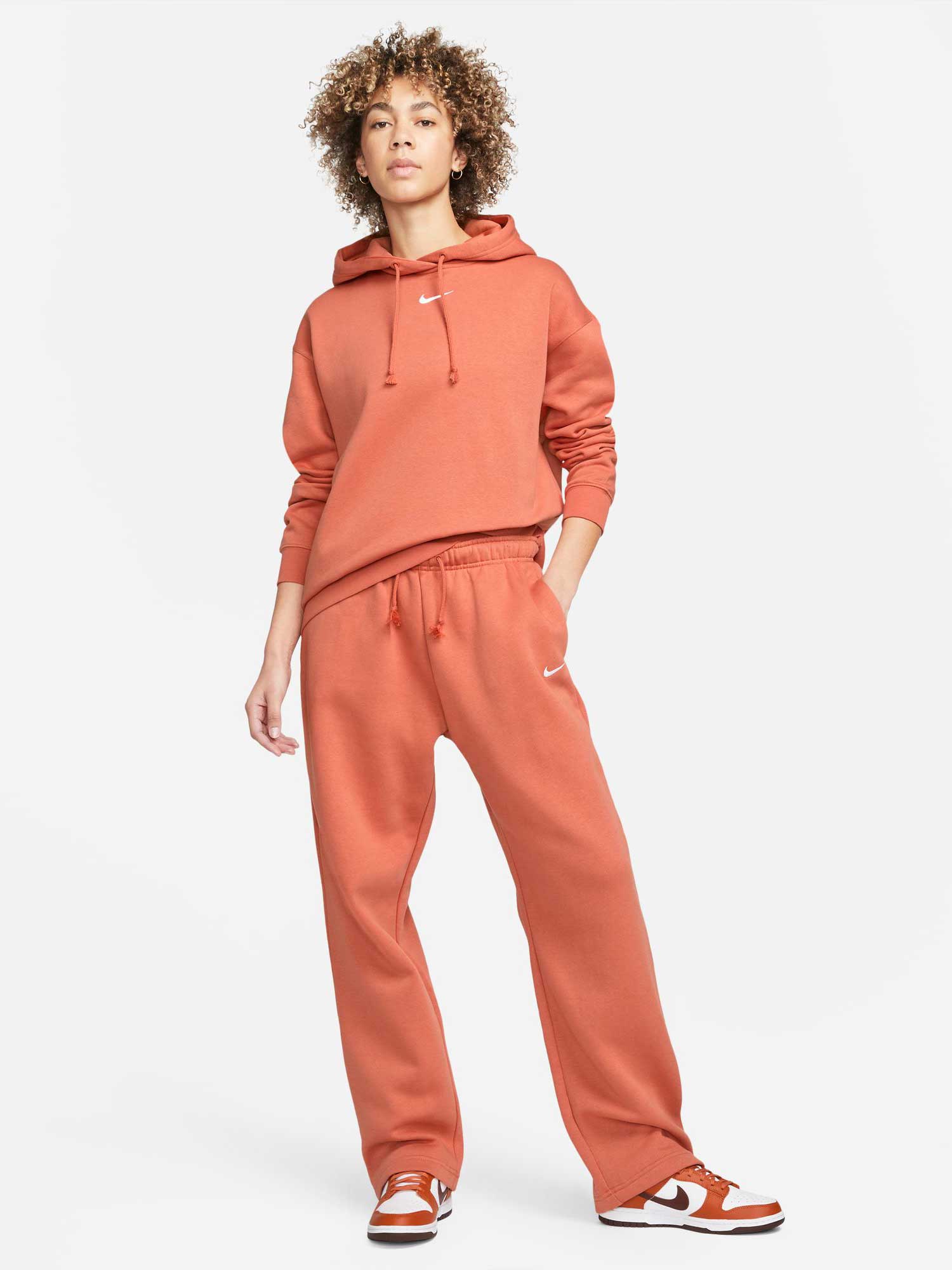 NIKE Суитшърт W NSW ESSNTL CLCTN FLC OS HD