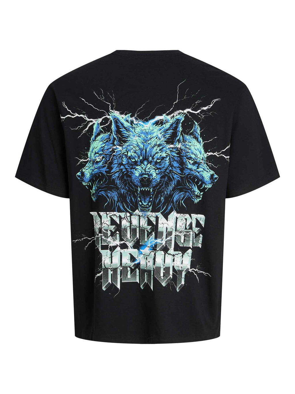 JACK & JONES Тениска JOREAGLEROCK GALLERY TEE SS CREW NECK TG