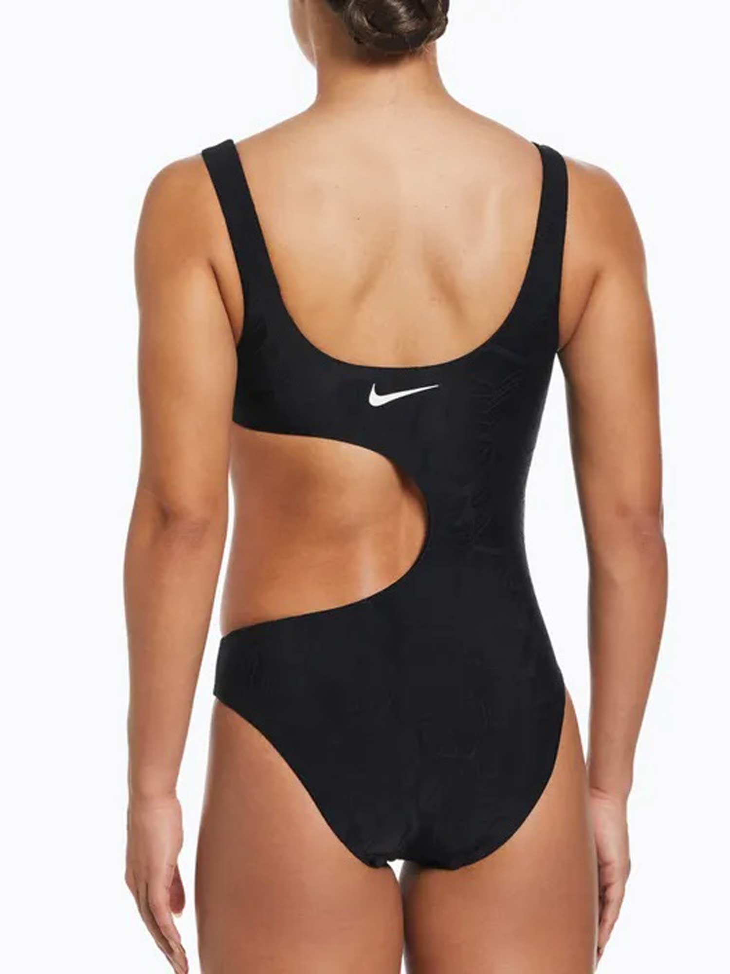 NIKE SWIM Цял бански BLOCK TEXTURE