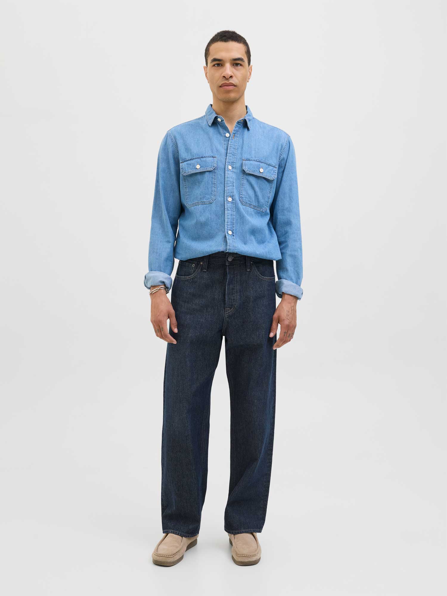 JACK & JONES Дънки JJIALEX JJORIGINAL AM 899 SN