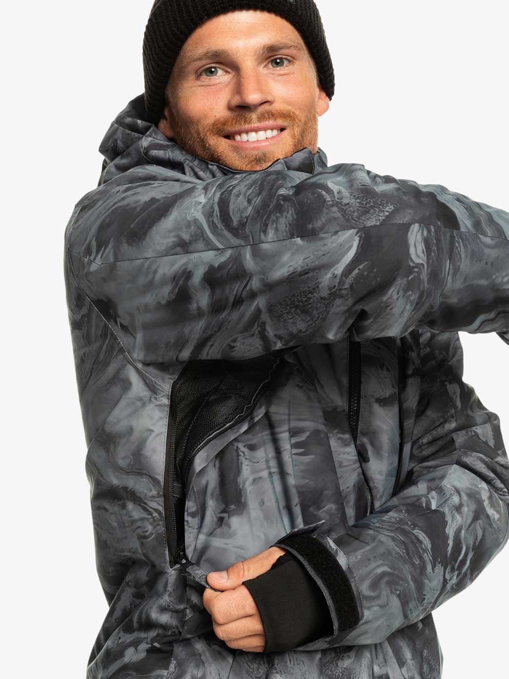 QUIKSILVER Сноуборд яке MISSION PRINTED JK