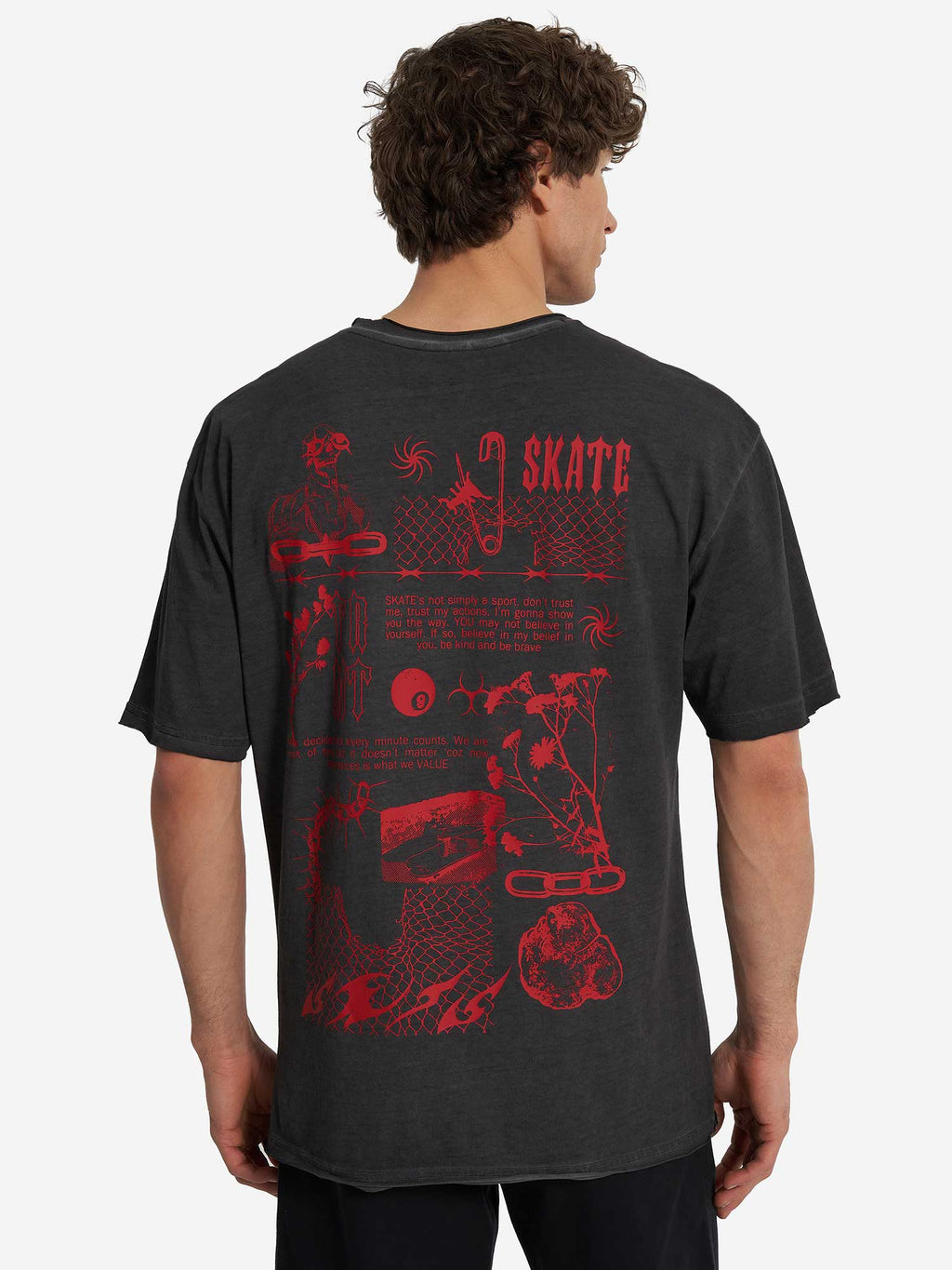 TERMIT Тениска Printed Mens SS T-Shirt