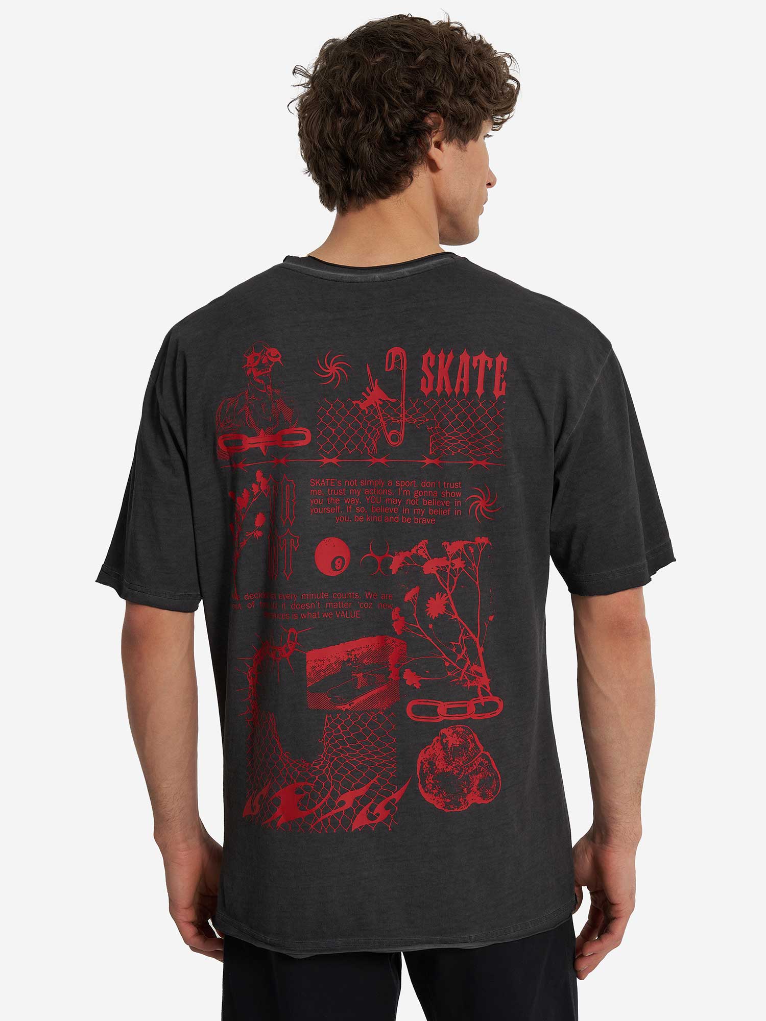 TERMIT Тениска Printed Mens SS T-Shirt