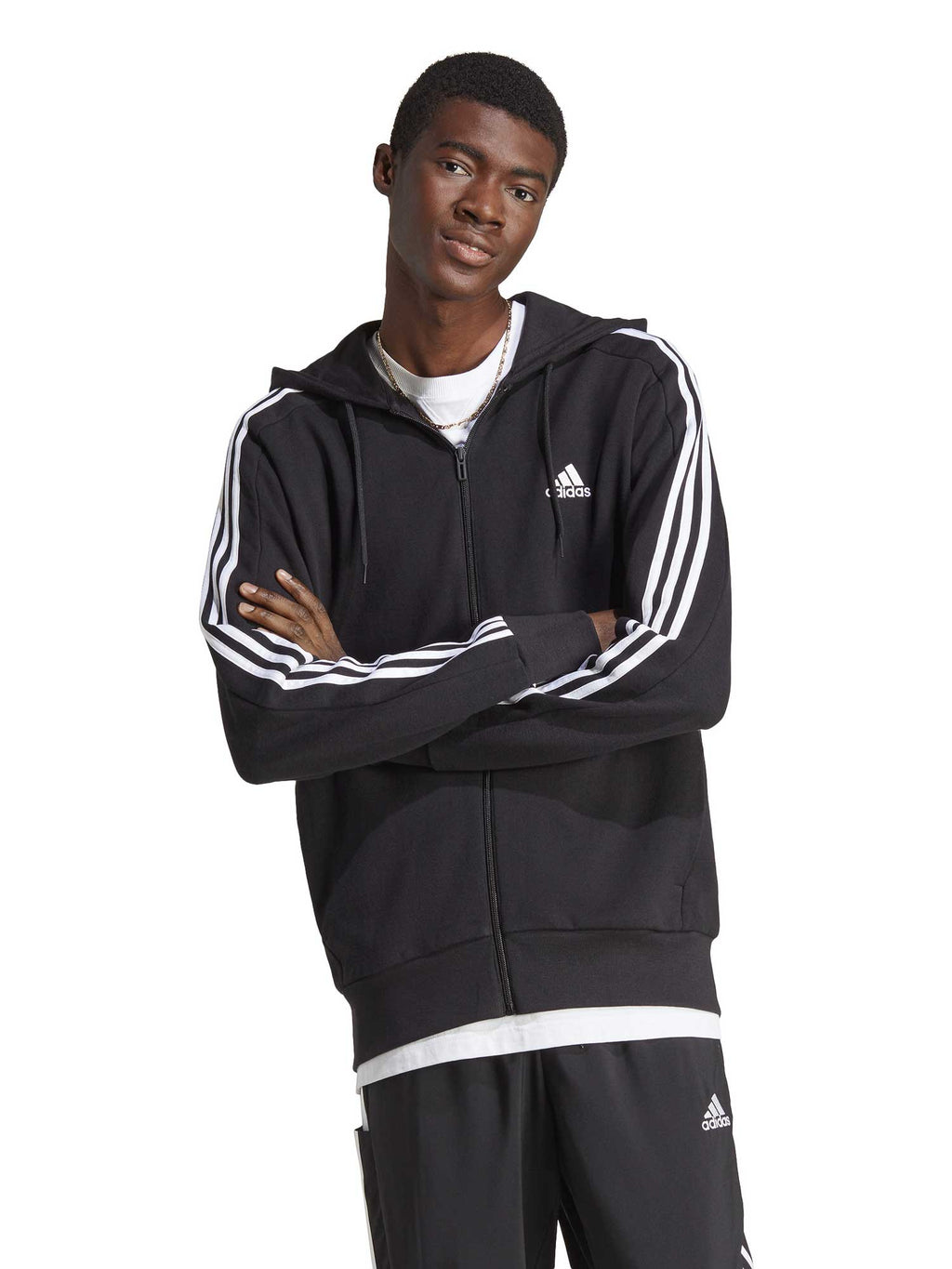 ADIDAS SPORTSWEAR Суитшърт Essentials French Terry 3-Stripes
