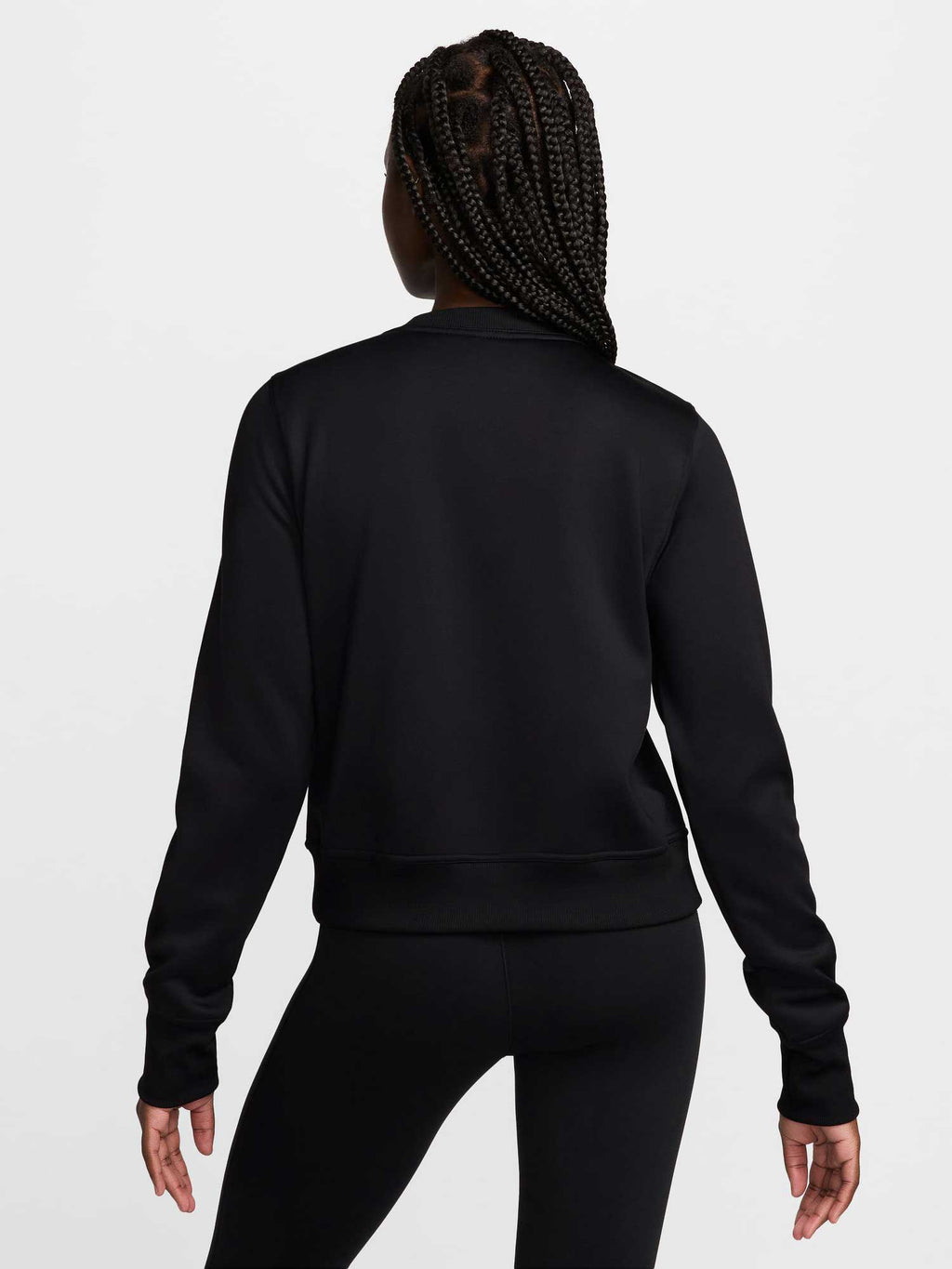 NIKE Блуза W NK ONE TF CREW LBR