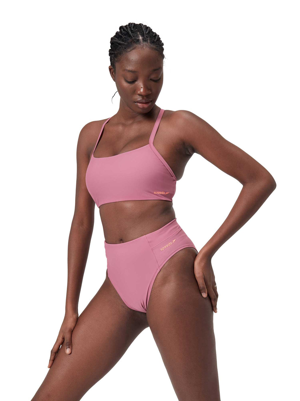 SPEEDO Бански долнище SOLID HI WAIST BTM