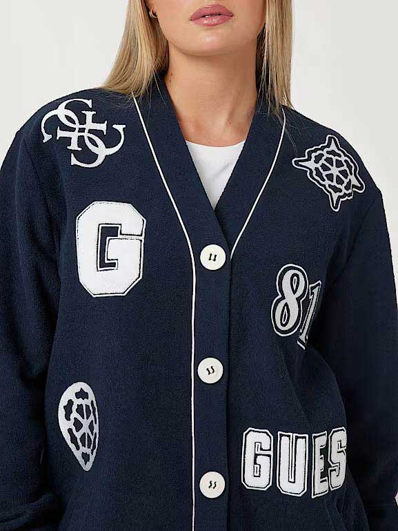 GUESS Жилетка RAQUELLE FLEECE CARDIGAN