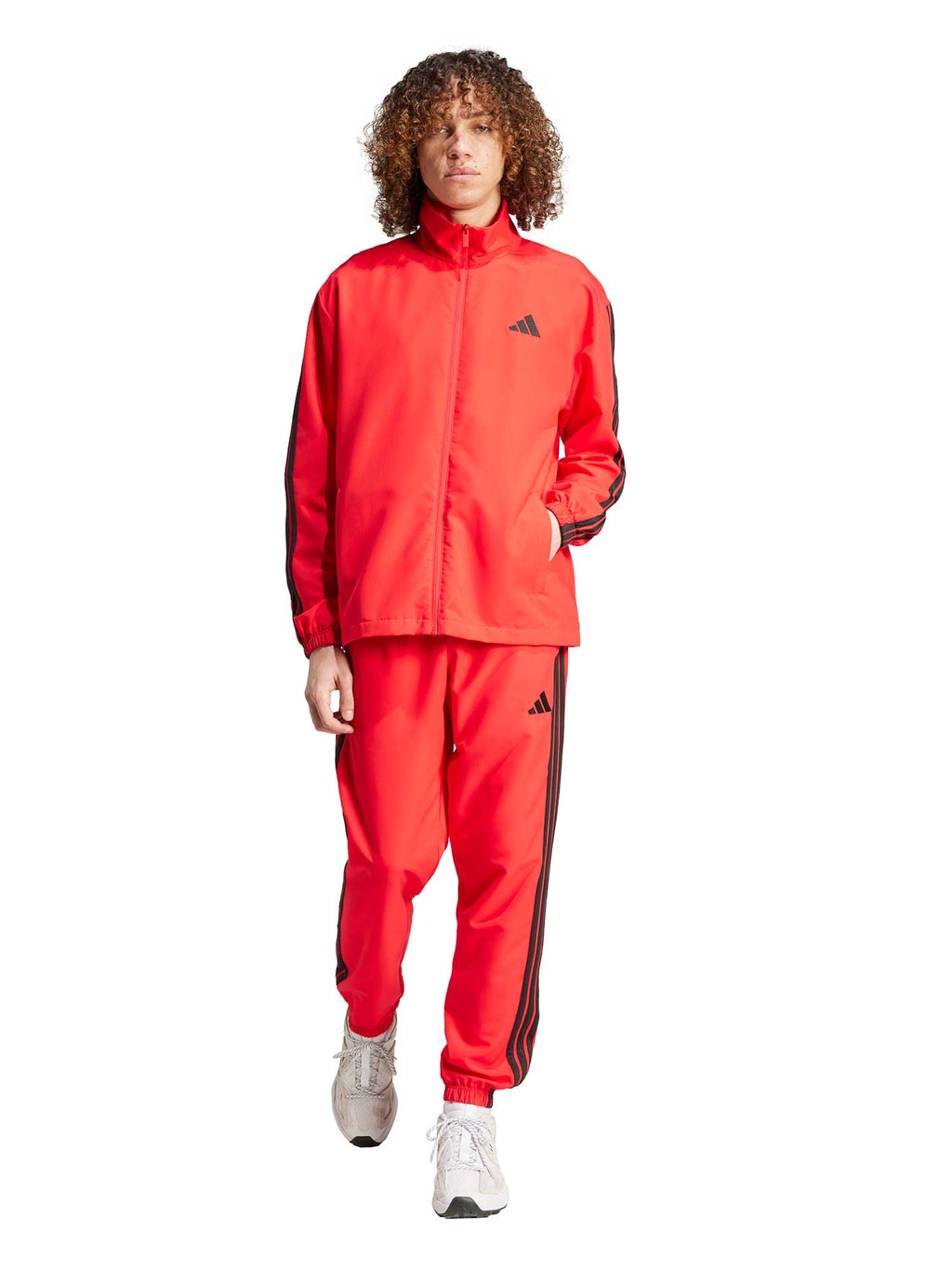 ADIDAS SPORTSWEAR Спортен екип Sportswear Basic 3-Stripes Woven
