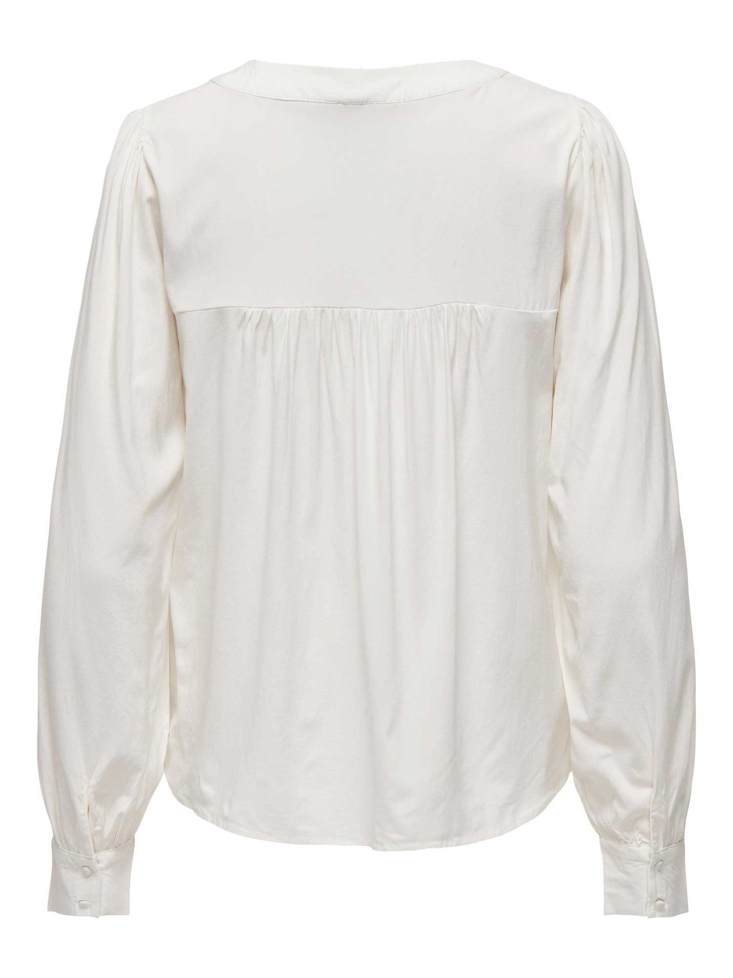 ONLY Риза ONLELLA LS V-NECK TOP WVN
