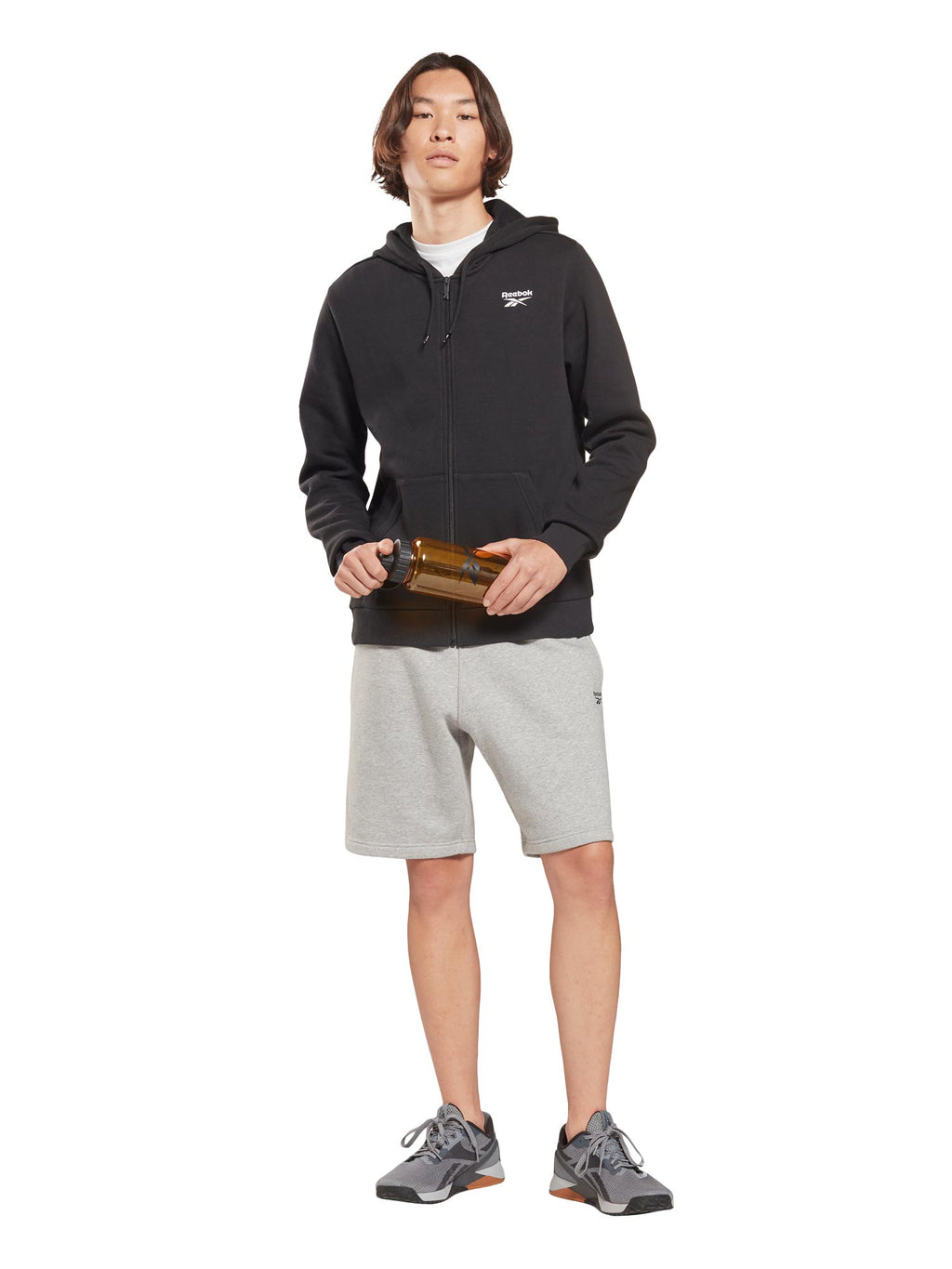 REEBOK Суитшърт Identity Fleece Full Zip