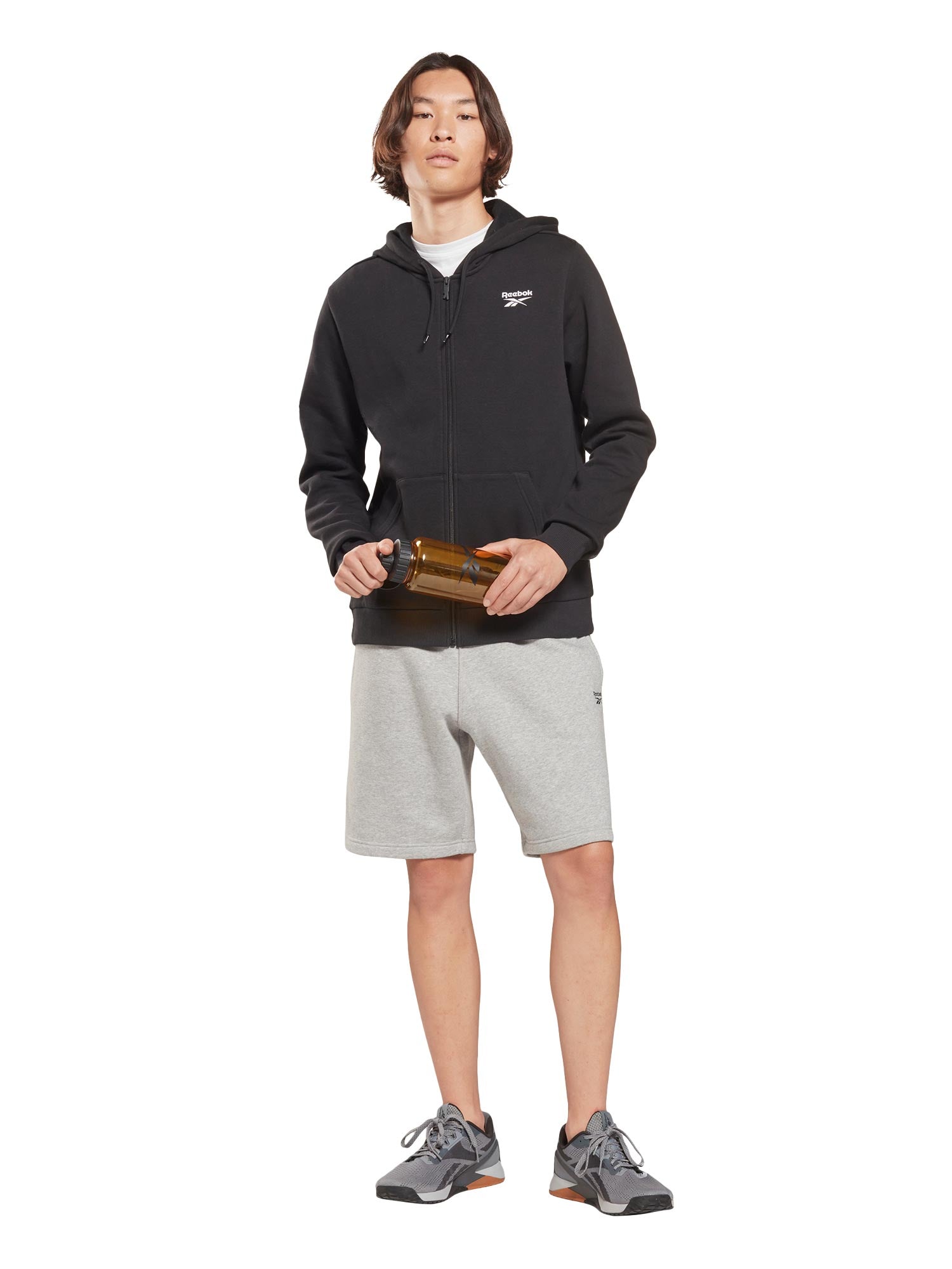 REEBOK Суитшърт Identity Fleece Full Zip
